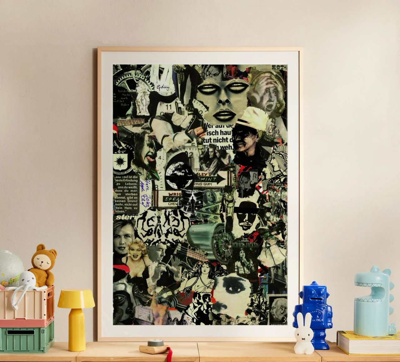 Tracks, 2010 poster by Gothans Papierwelten