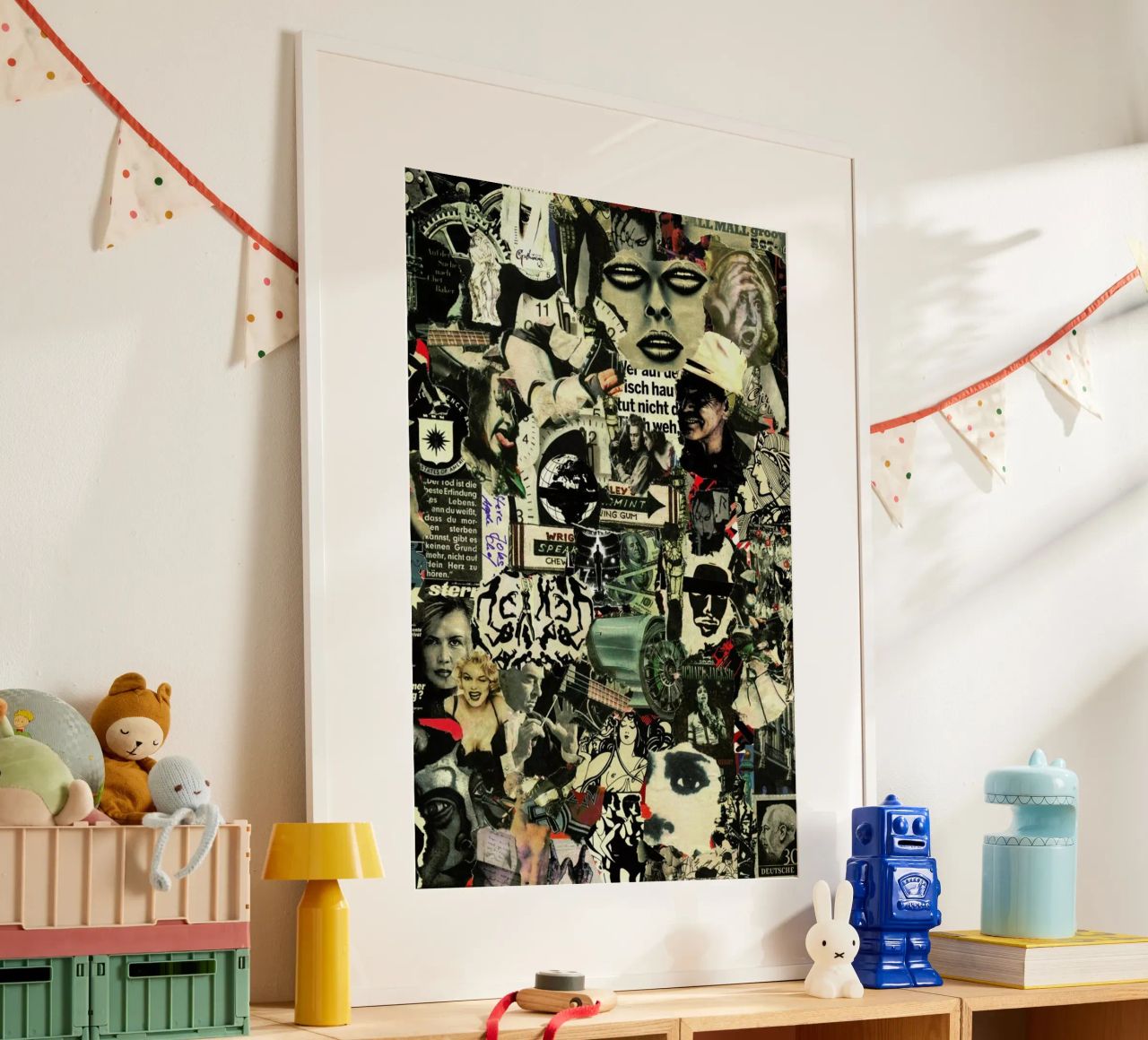 Tracks, 2010 poster by Gothans Papierwelten