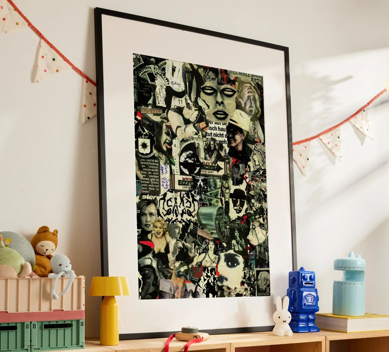 Tracks, 2010 poster by Gothans Papierwelten
