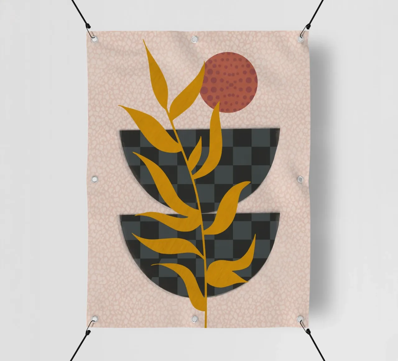 Boho due metà telo in pvc da Little Dean