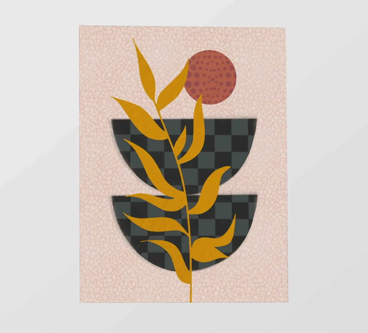 Boho due metà telo in pvc da Little Dean