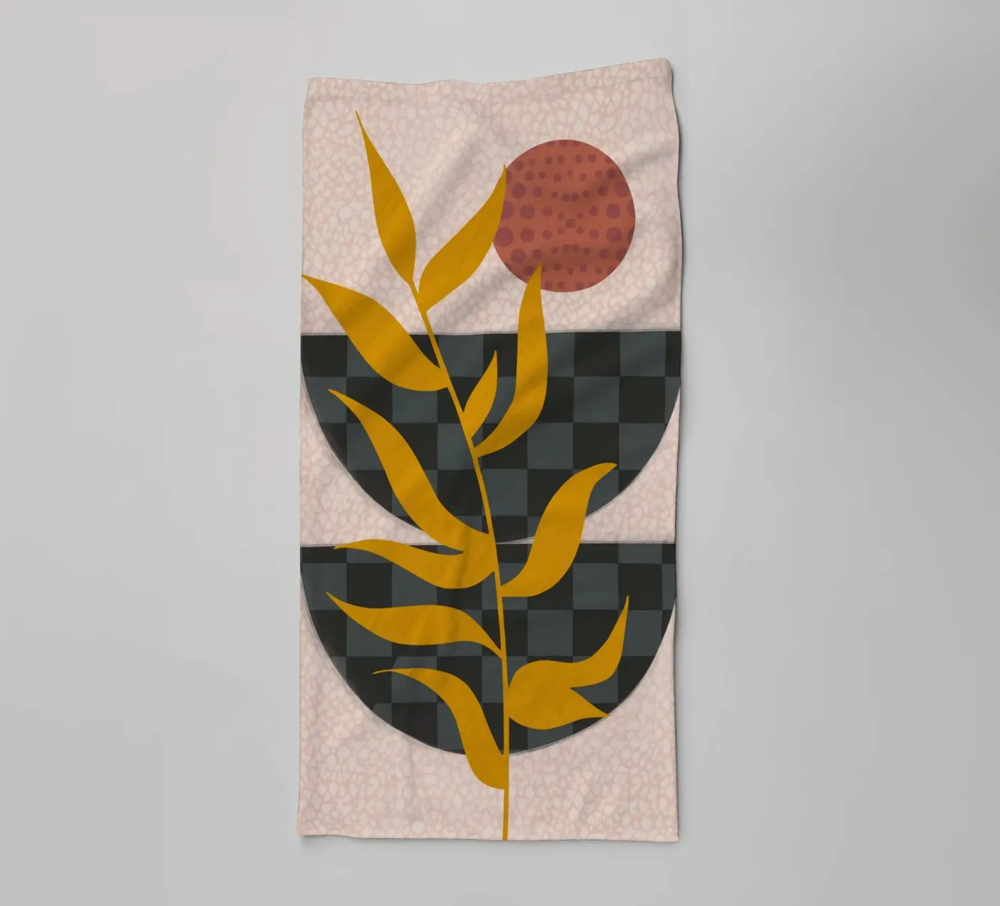 Boho twee helften badhanddoek van Little Dean