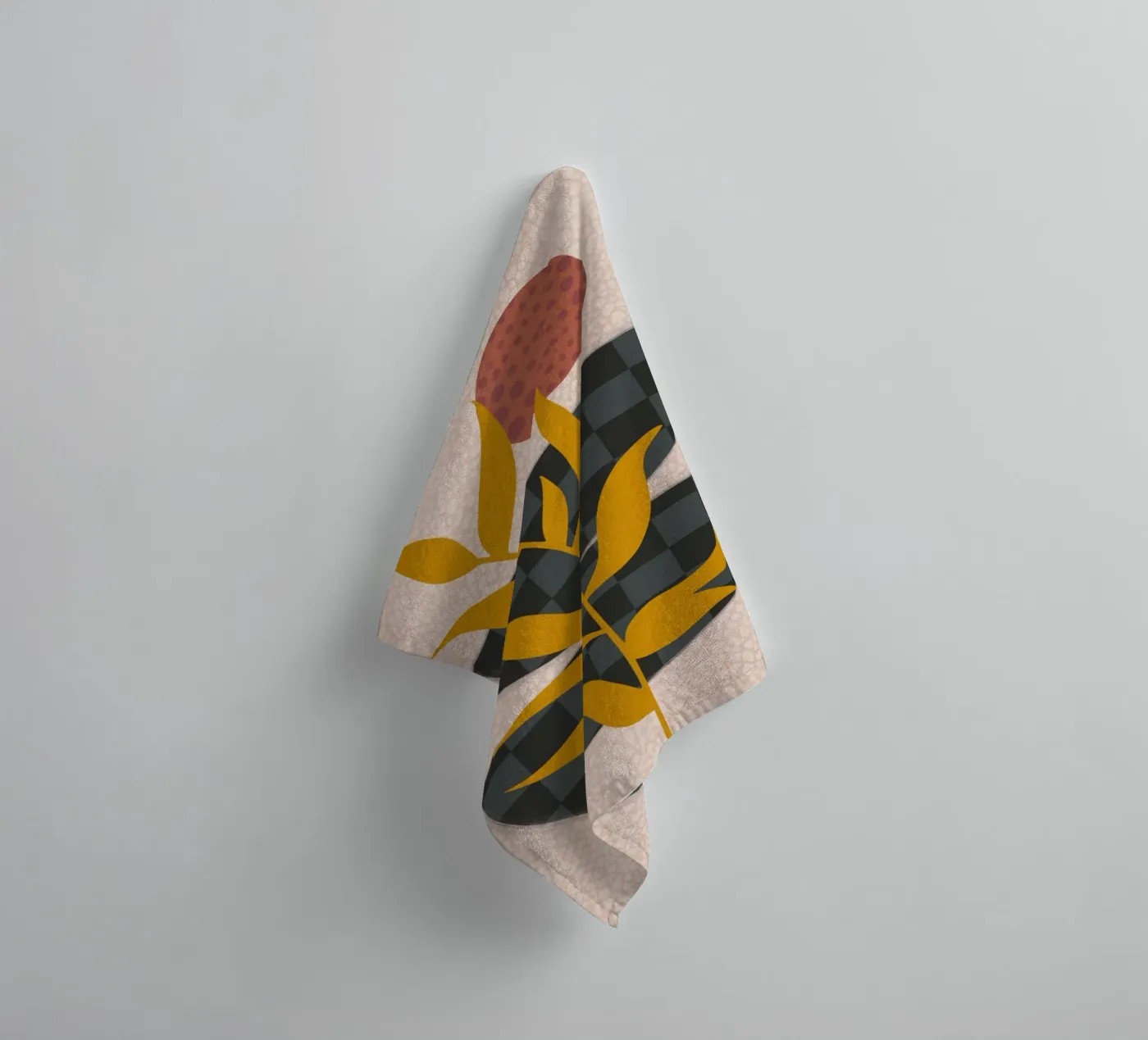 Boho twee helften badhanddoek van Little Dean