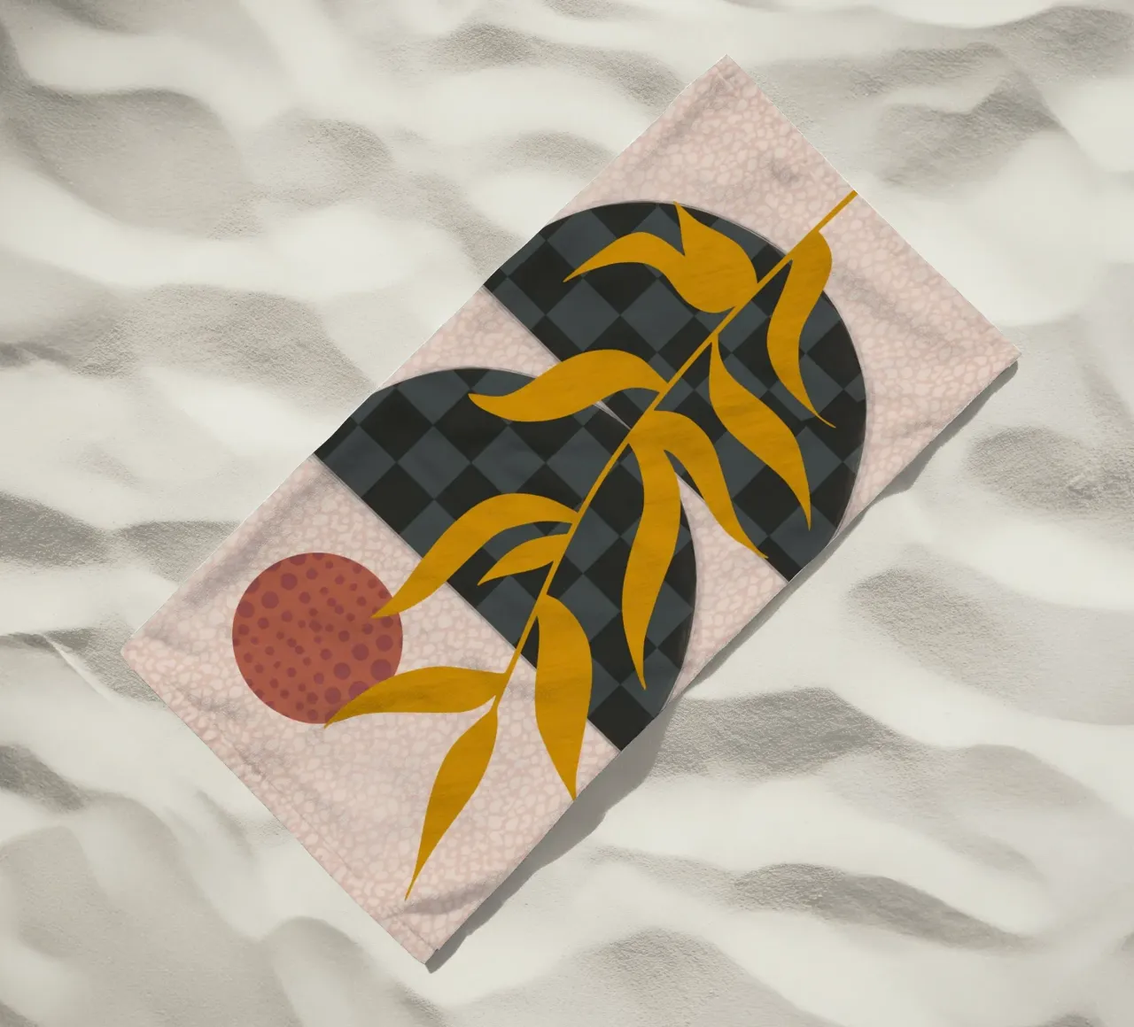 Boho due metà telo mare da Little Dean