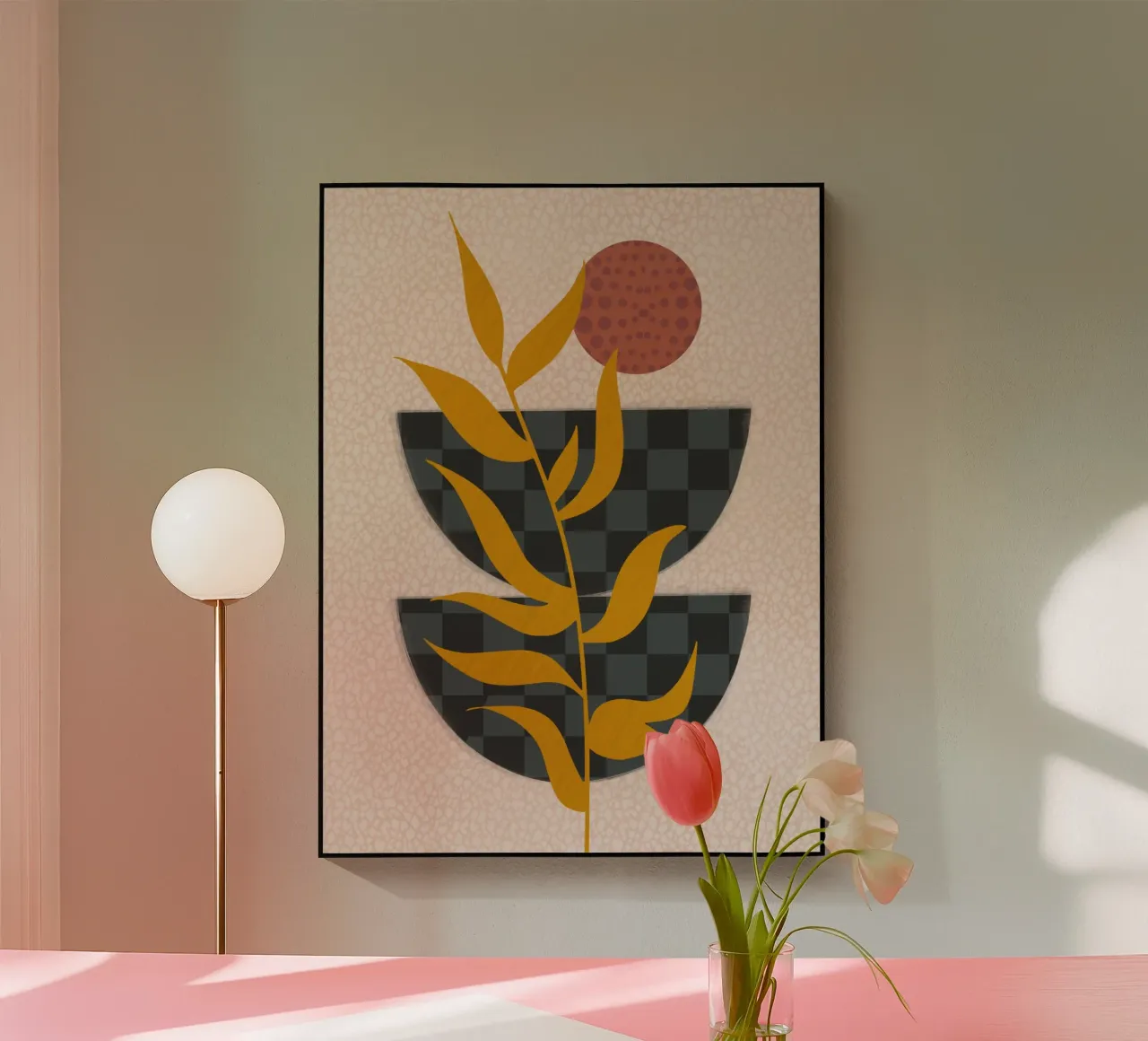 Boho due metà plexiglass da Little Dean