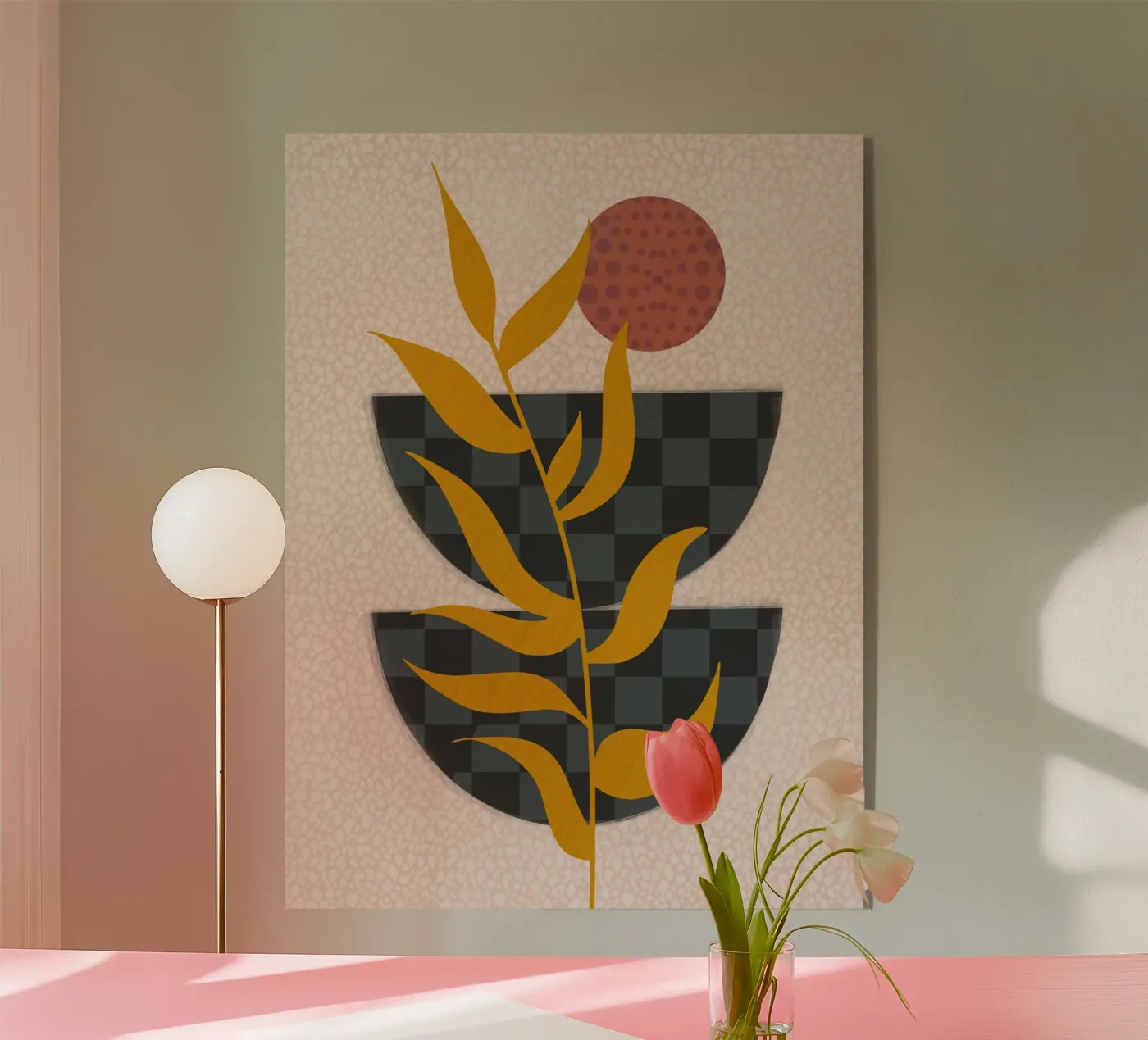 Boho due metà plexiglass da Little Dean