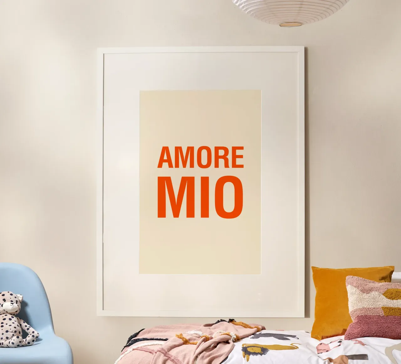 Amore mio poster da The Typo Dept.