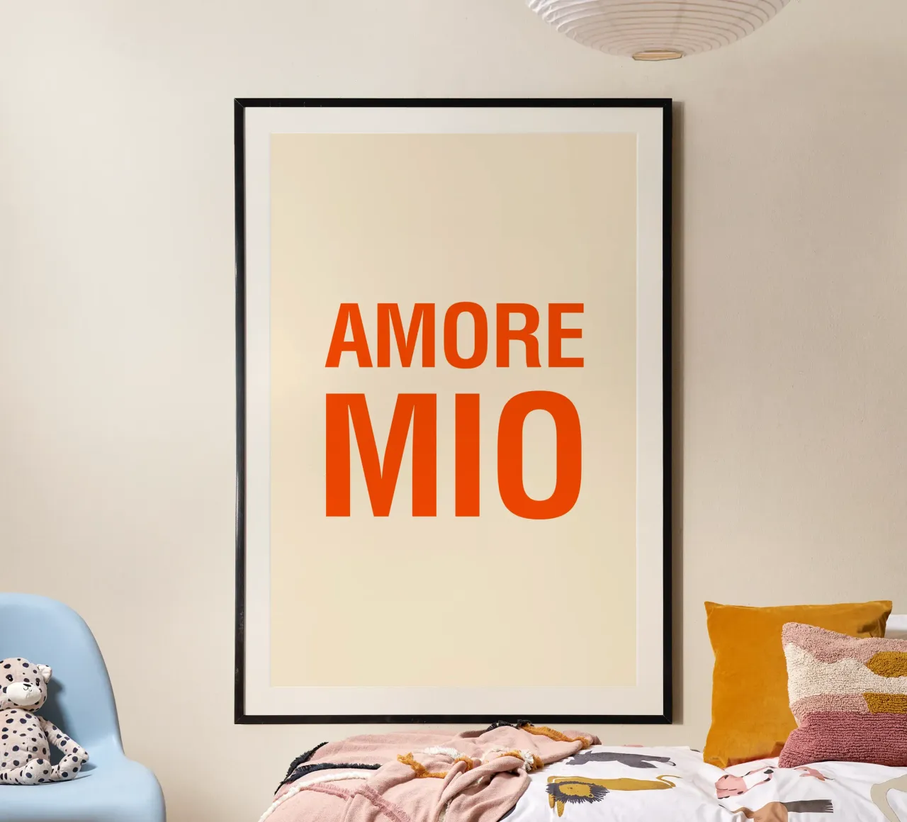 Amore mio poster da The Typo Dept.