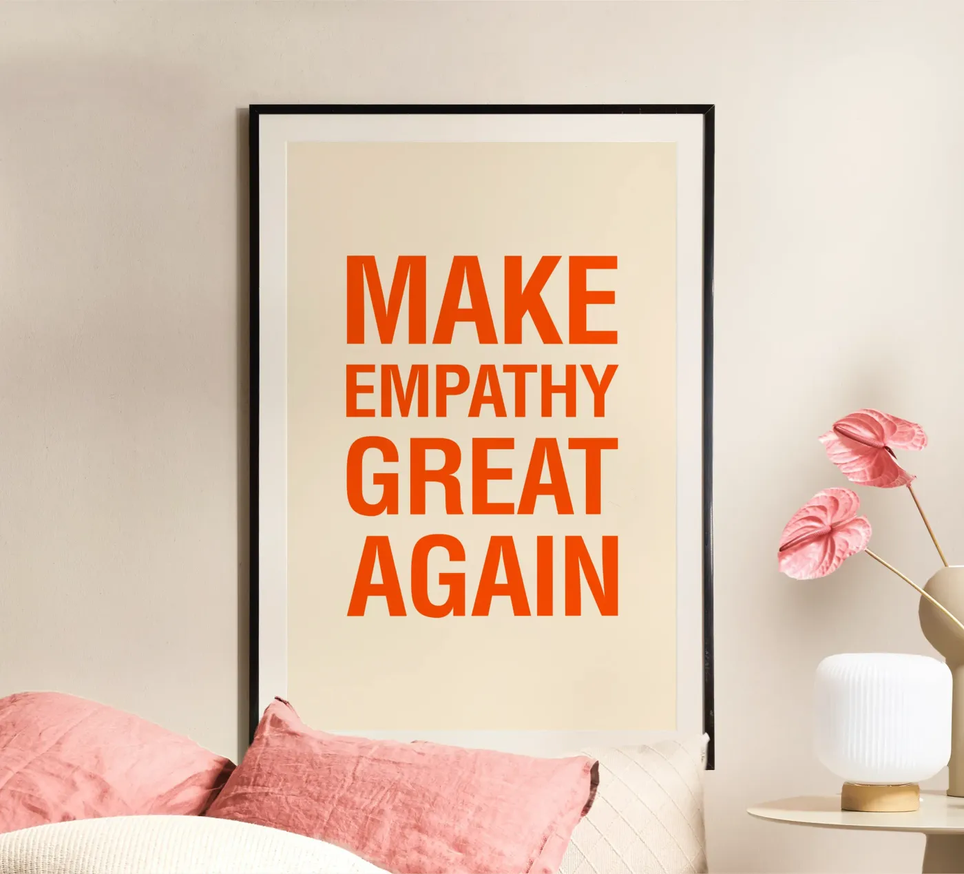 Make Empathy Great Again poster da The Typo Dept.