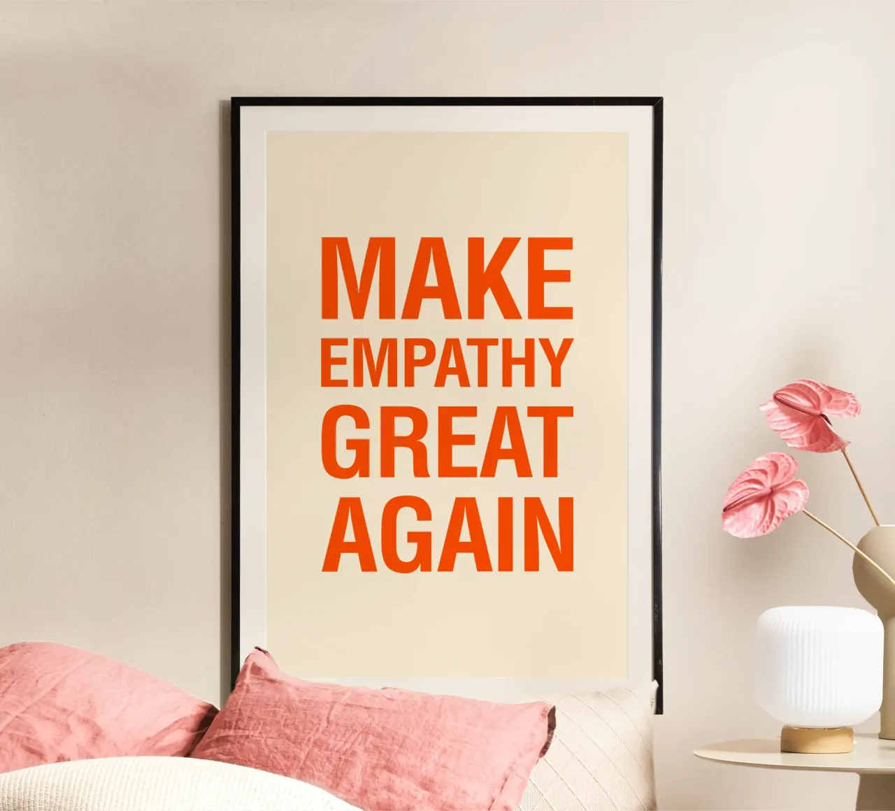 Make Empathy Great Again poster da The Typo Dept.