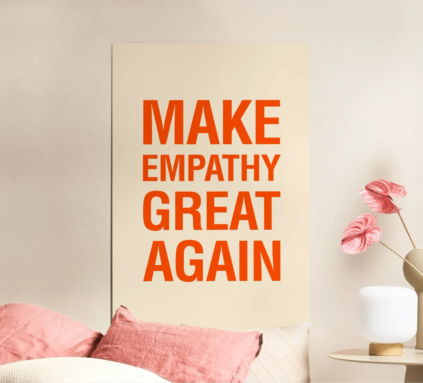 Make Empathy Great Again poster da The Typo Dept.