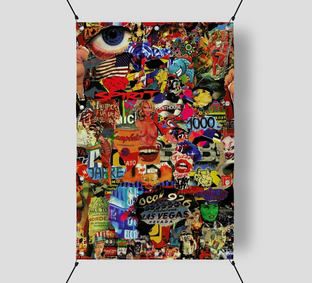 The Eye, 2010 PVC Plane von Gothans Papierwelten