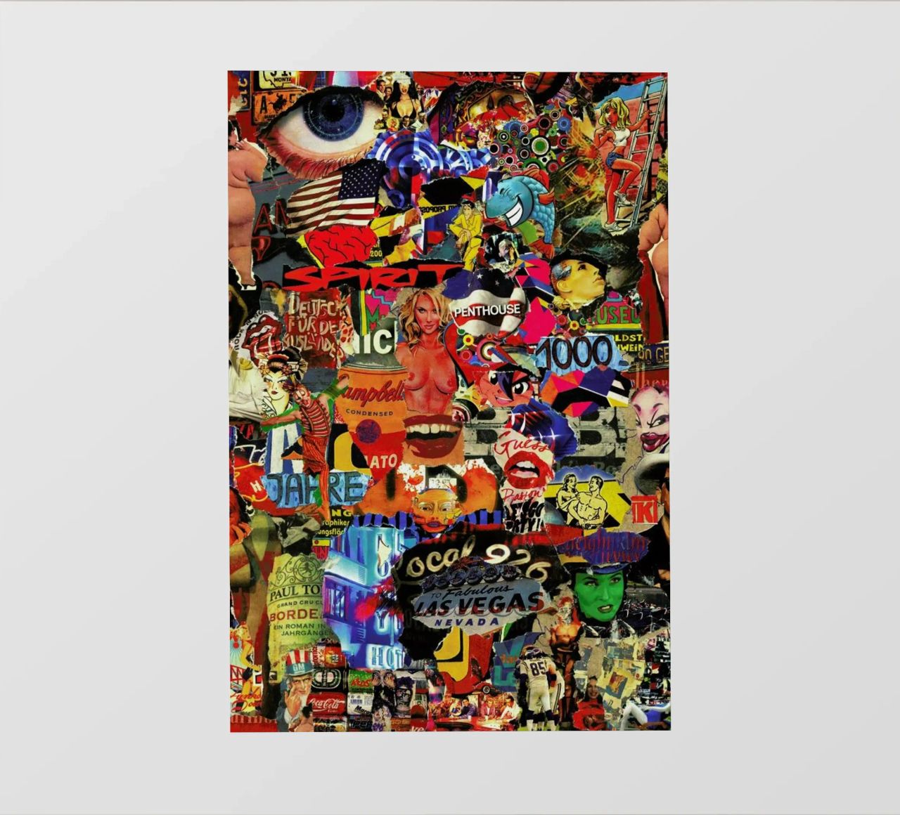 The Eye, 2010 PVC Plane von Gothans Papierwelten
