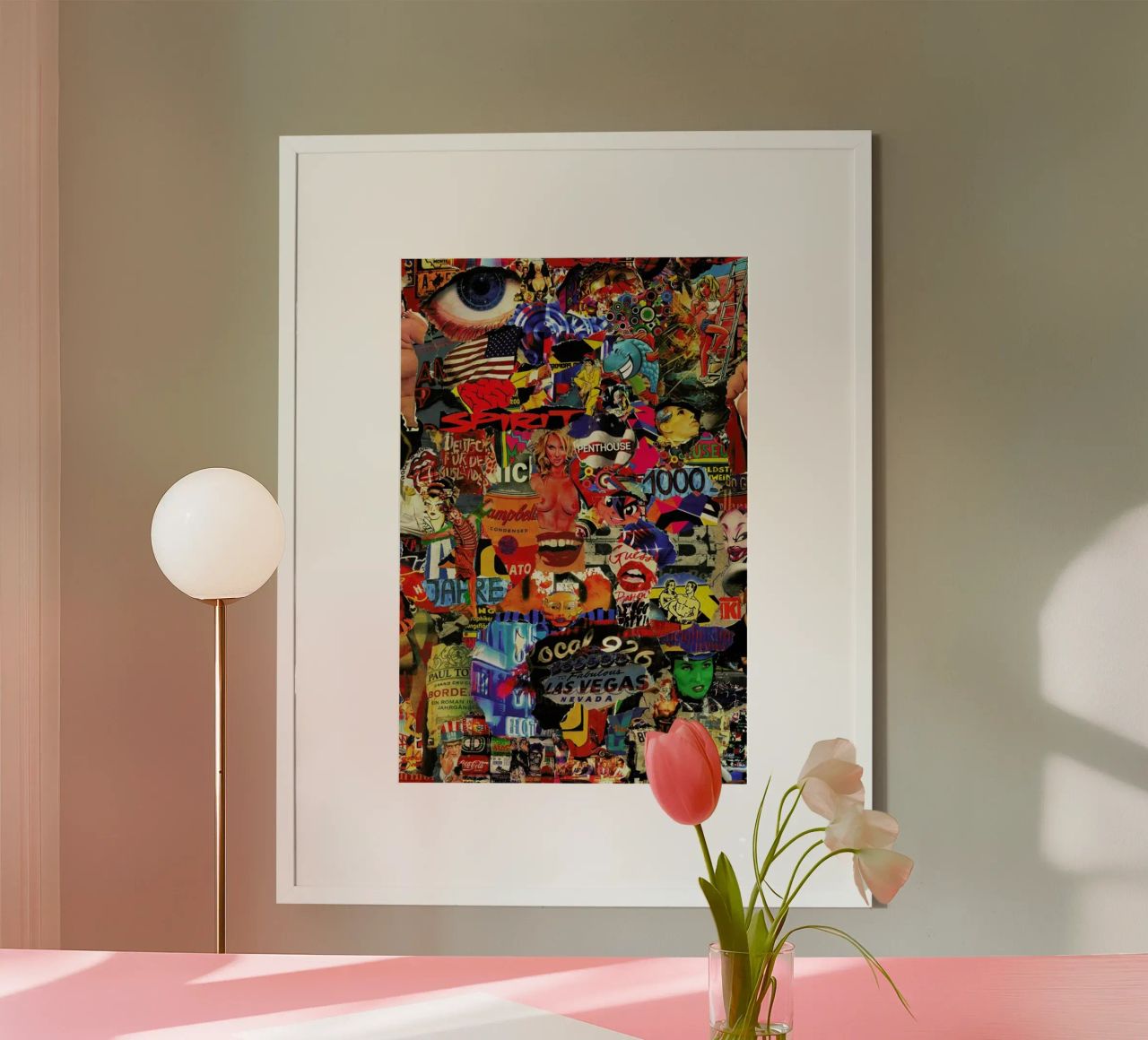 The Eye, 2010 poster by Gothans Papierwelten