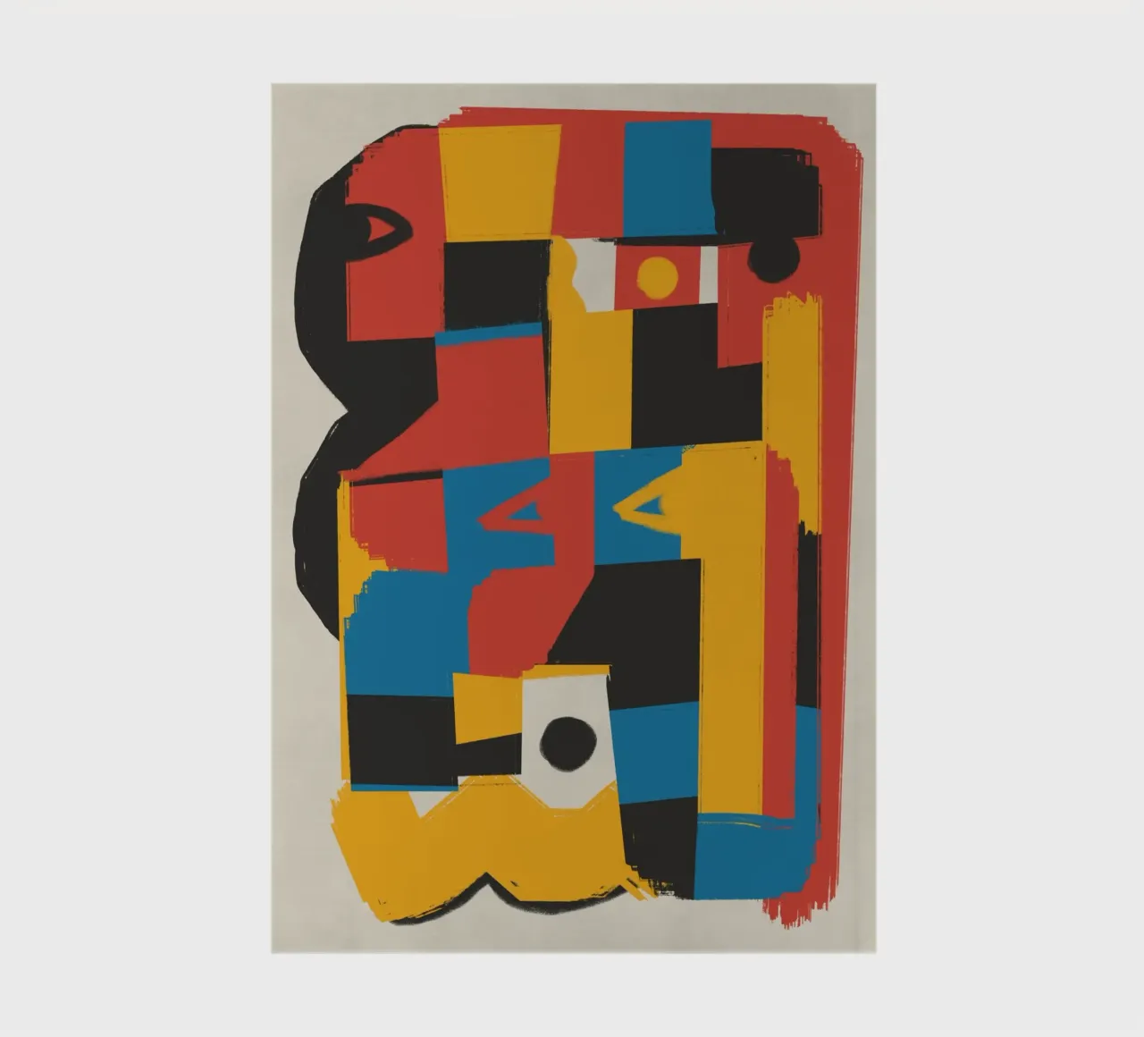 Primary colors blocks notebook by Little Dean