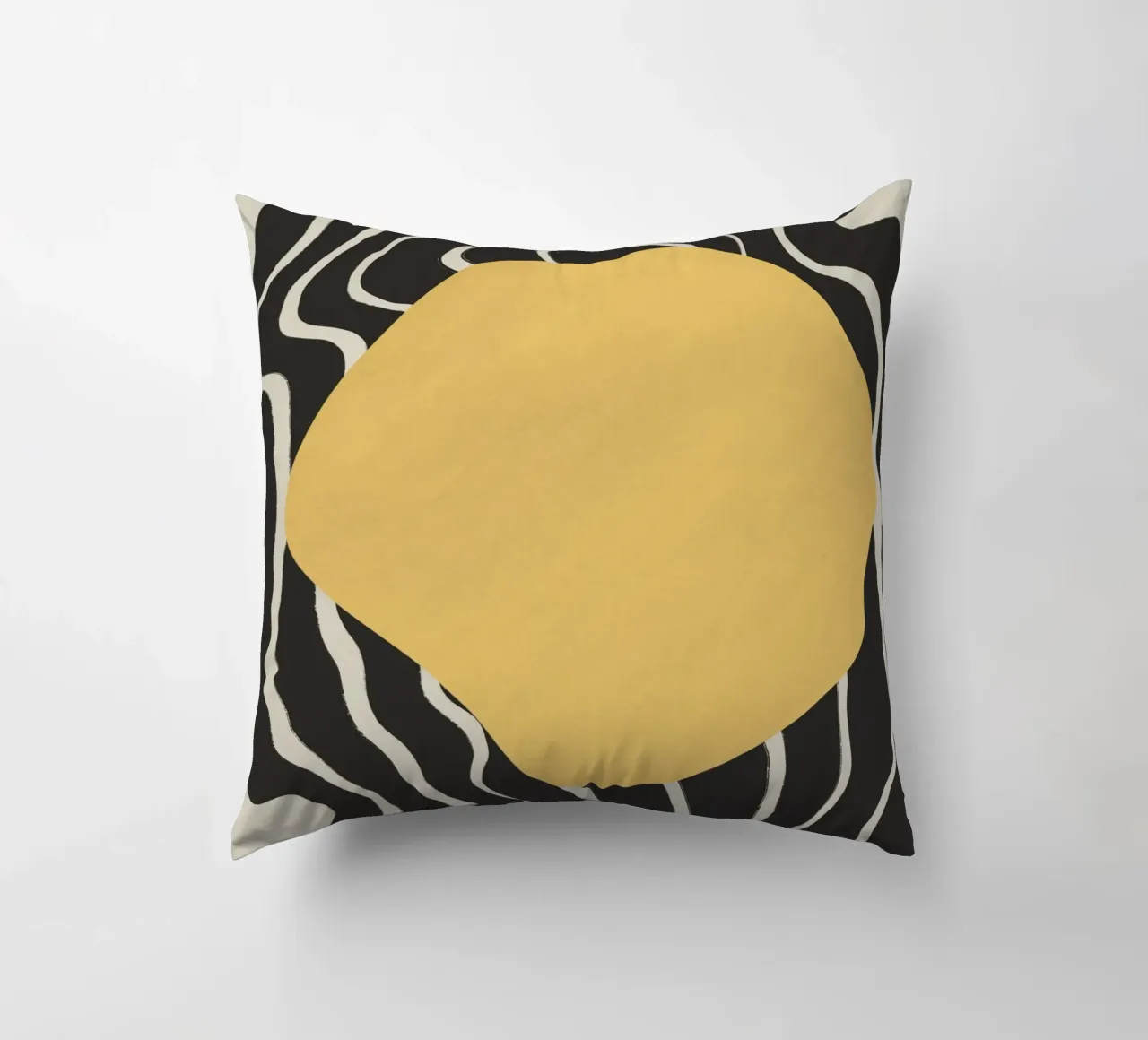 Giallo ordito cuscino da Little Dean