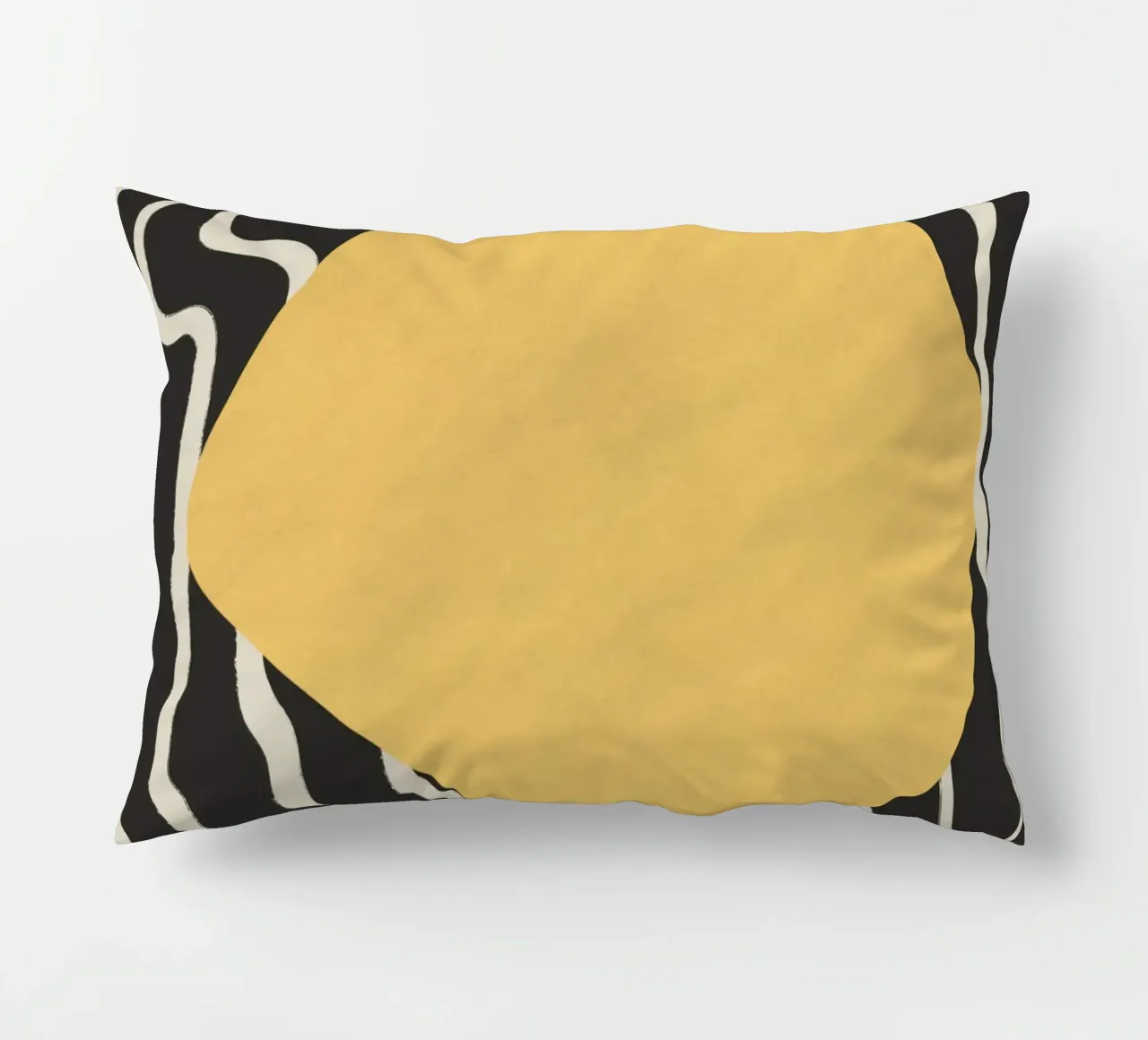 Giallo ordito cuscino da Little Dean