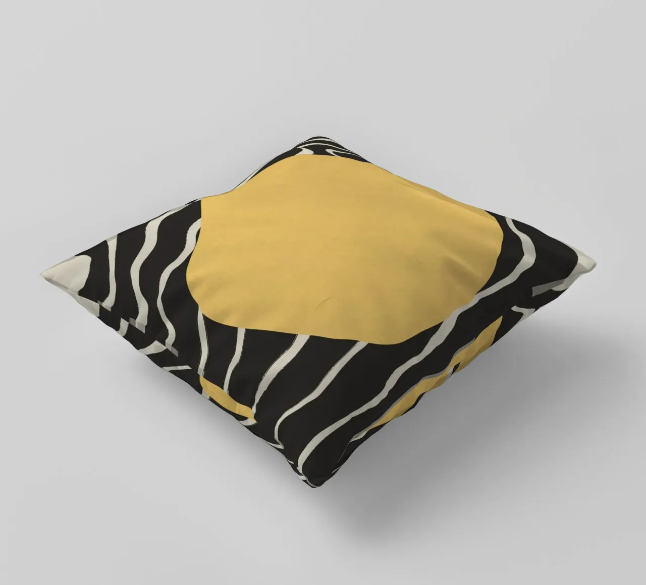 Giallo ordito cuscino da Little Dean