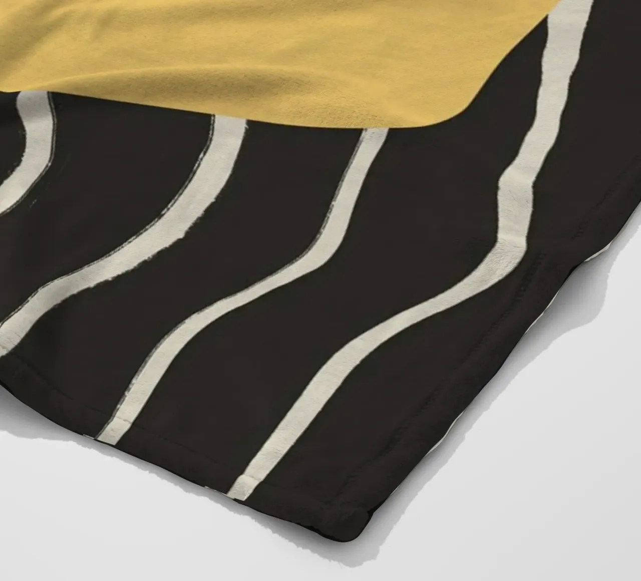 Giallo ordito coperta in pile da Little Dean