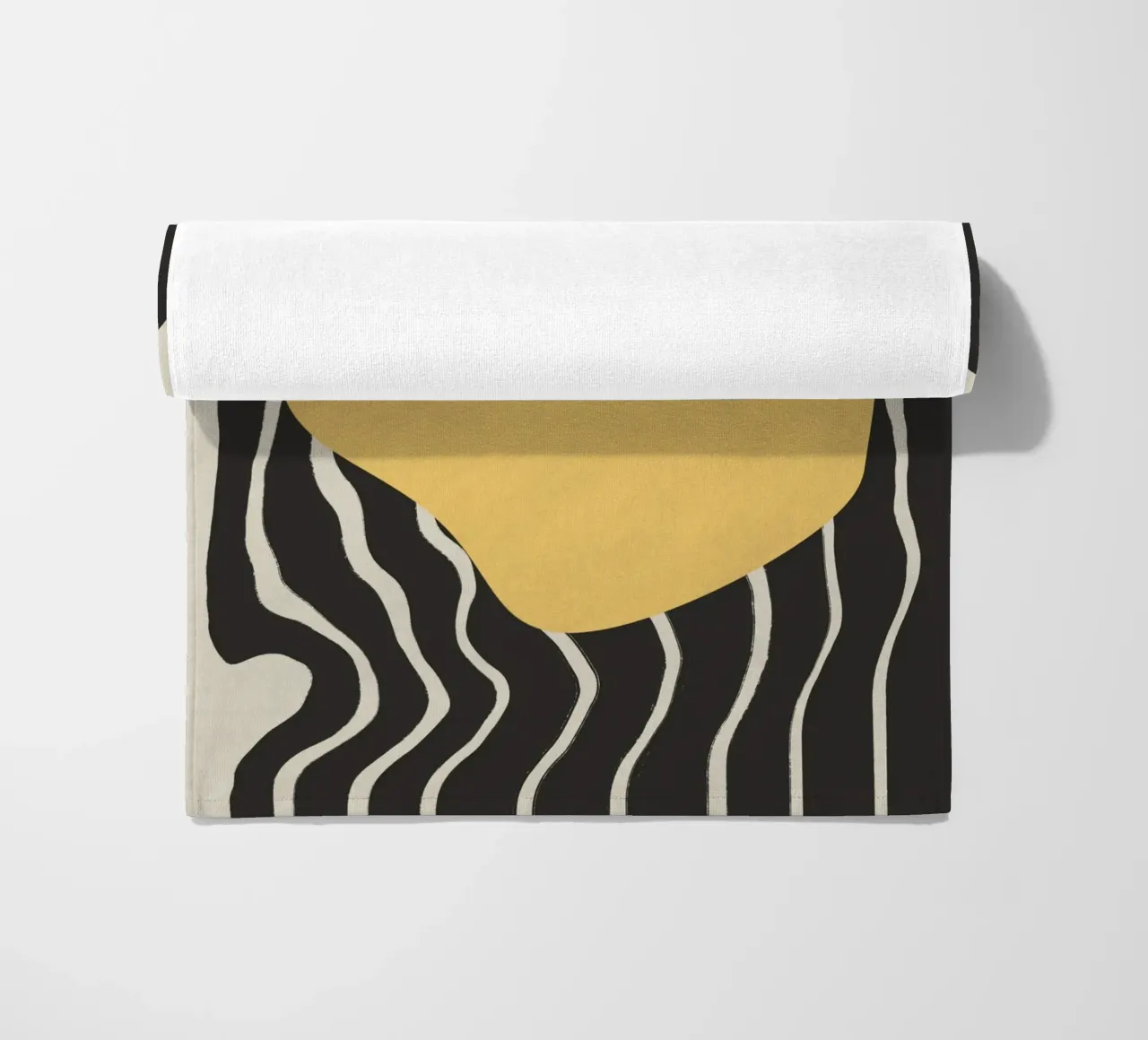 Giallo ordito telo mare da Little Dean