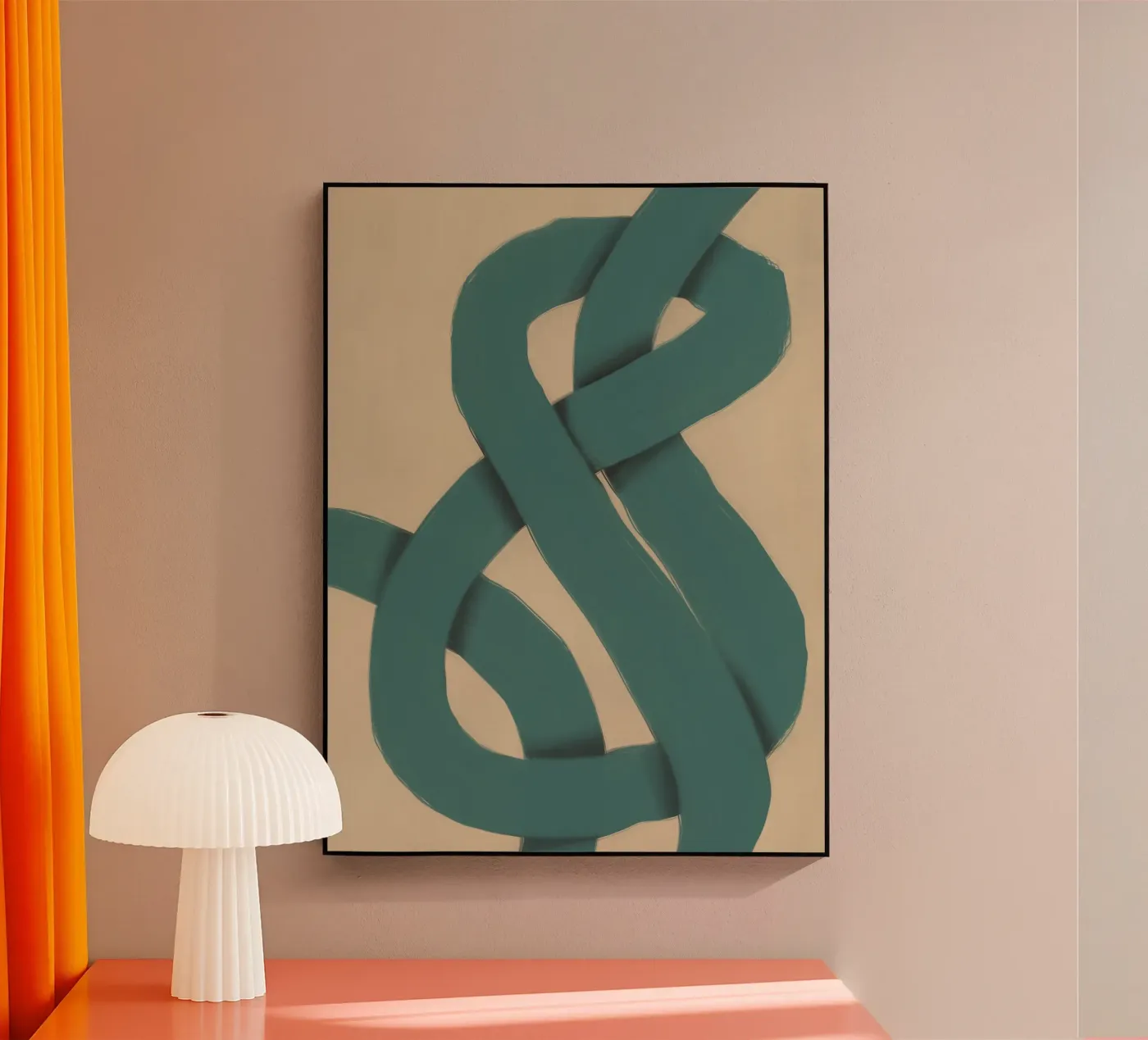 Interlocking green plexiglas de Little Dean