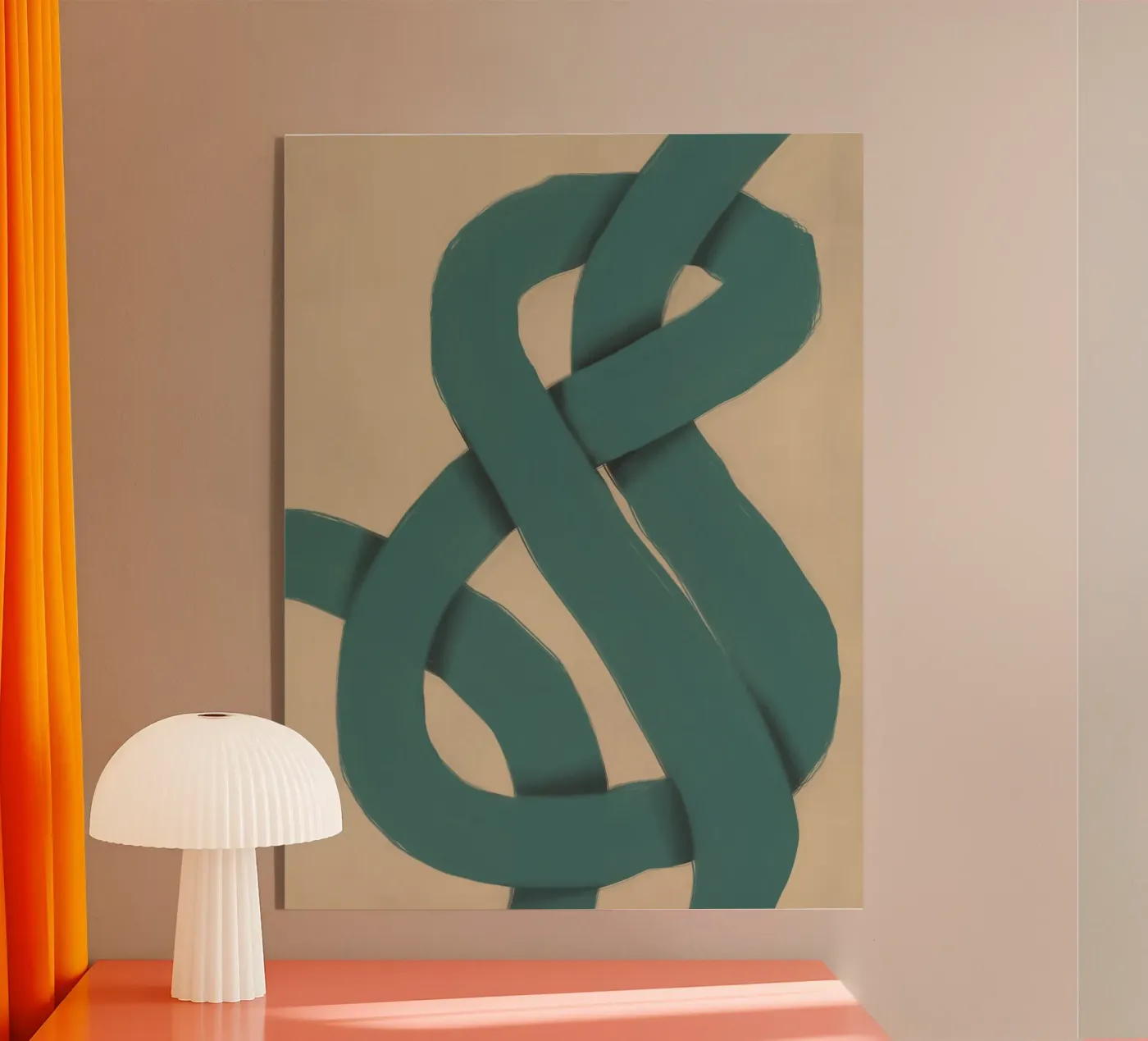 Interlocking green plexiglas de Little Dean