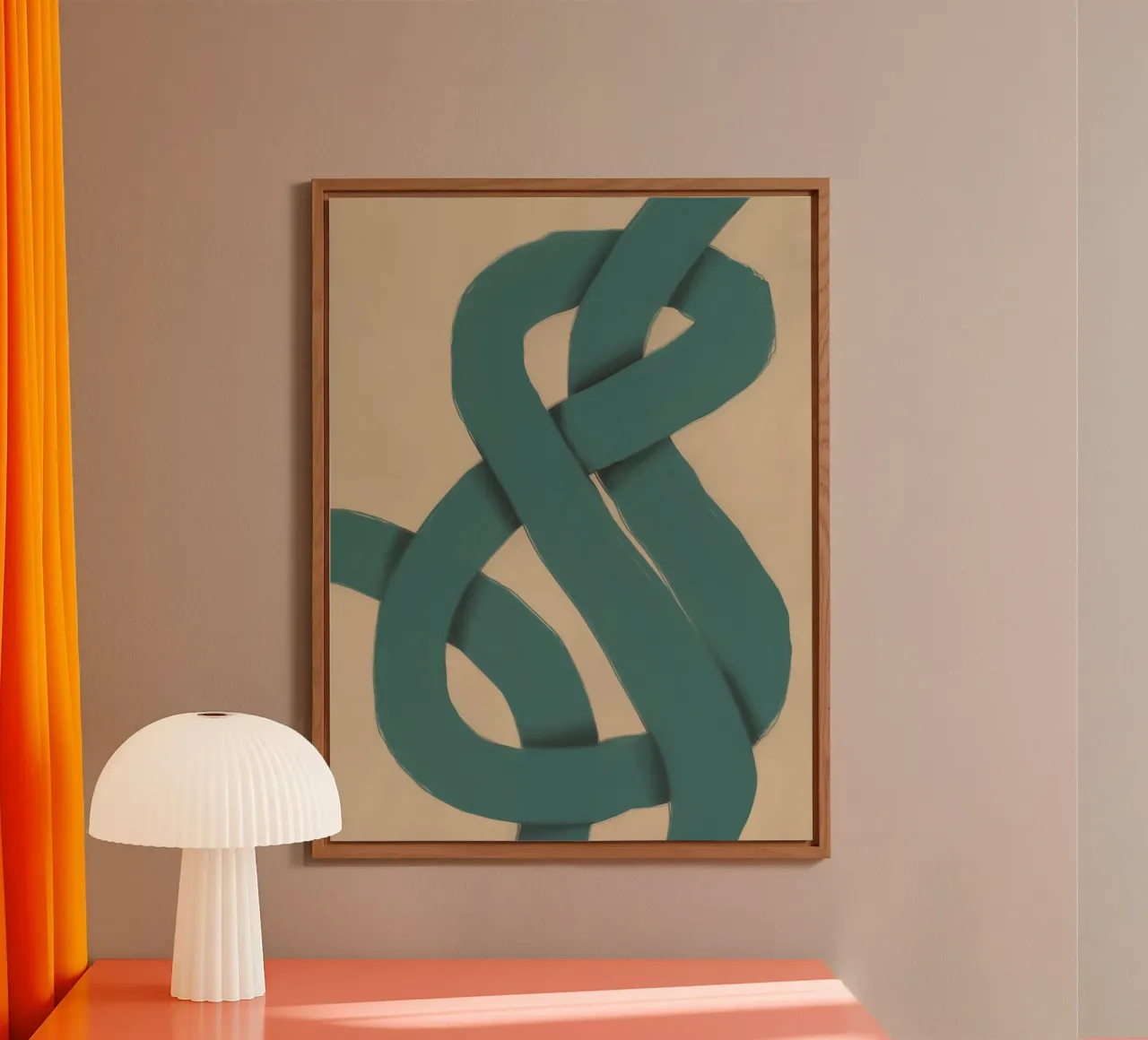 Interlocking green forex plate by Little Dean