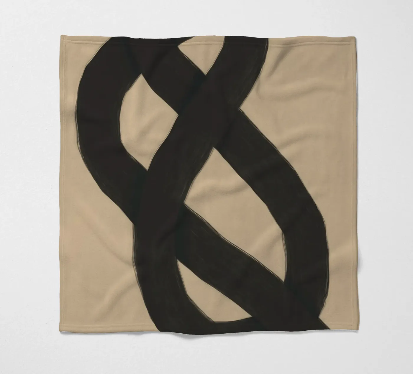 Nero ad incastro coperta in pile da Little Dean