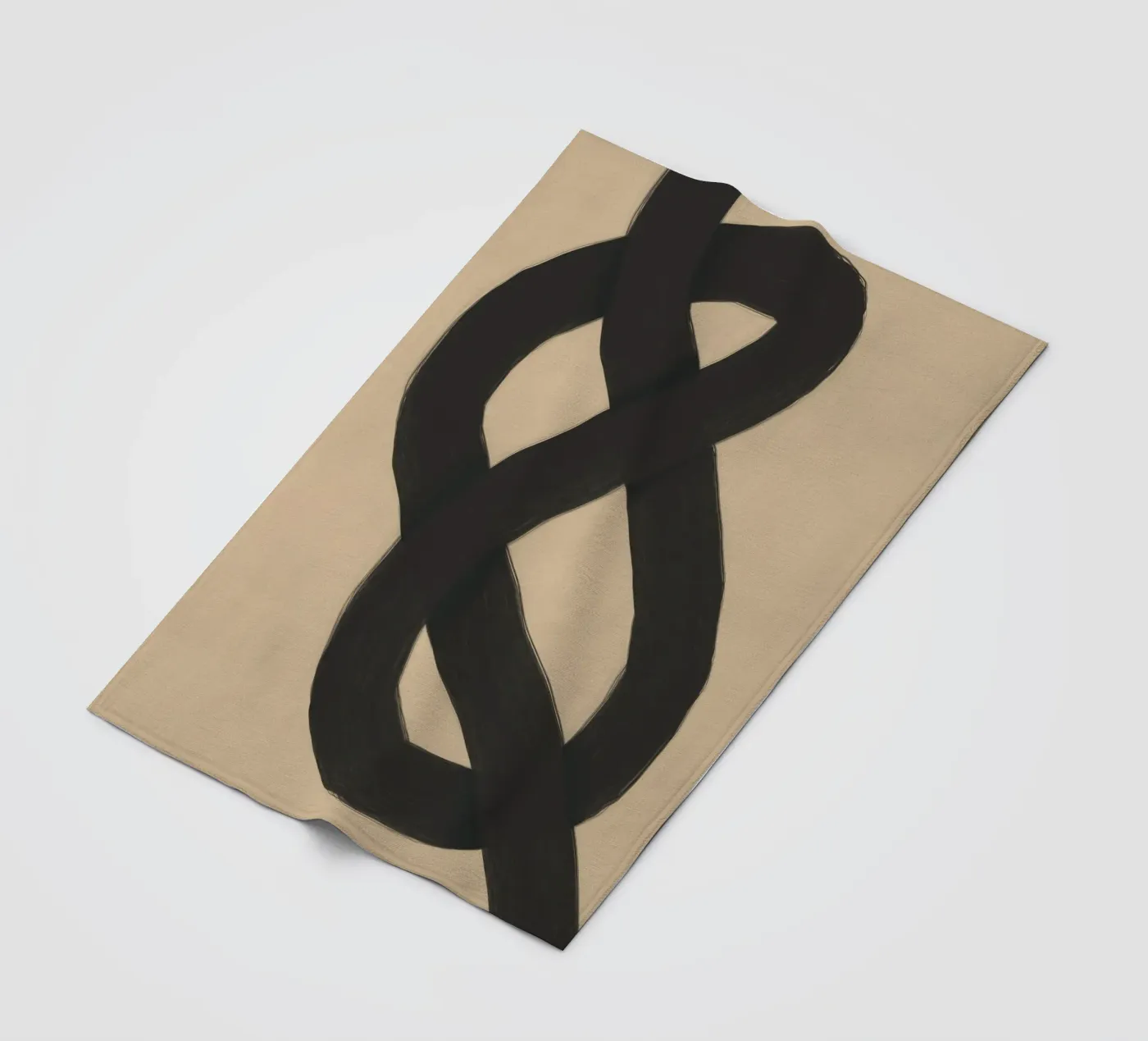 Nero ad incastro coperta in pile da Little Dean