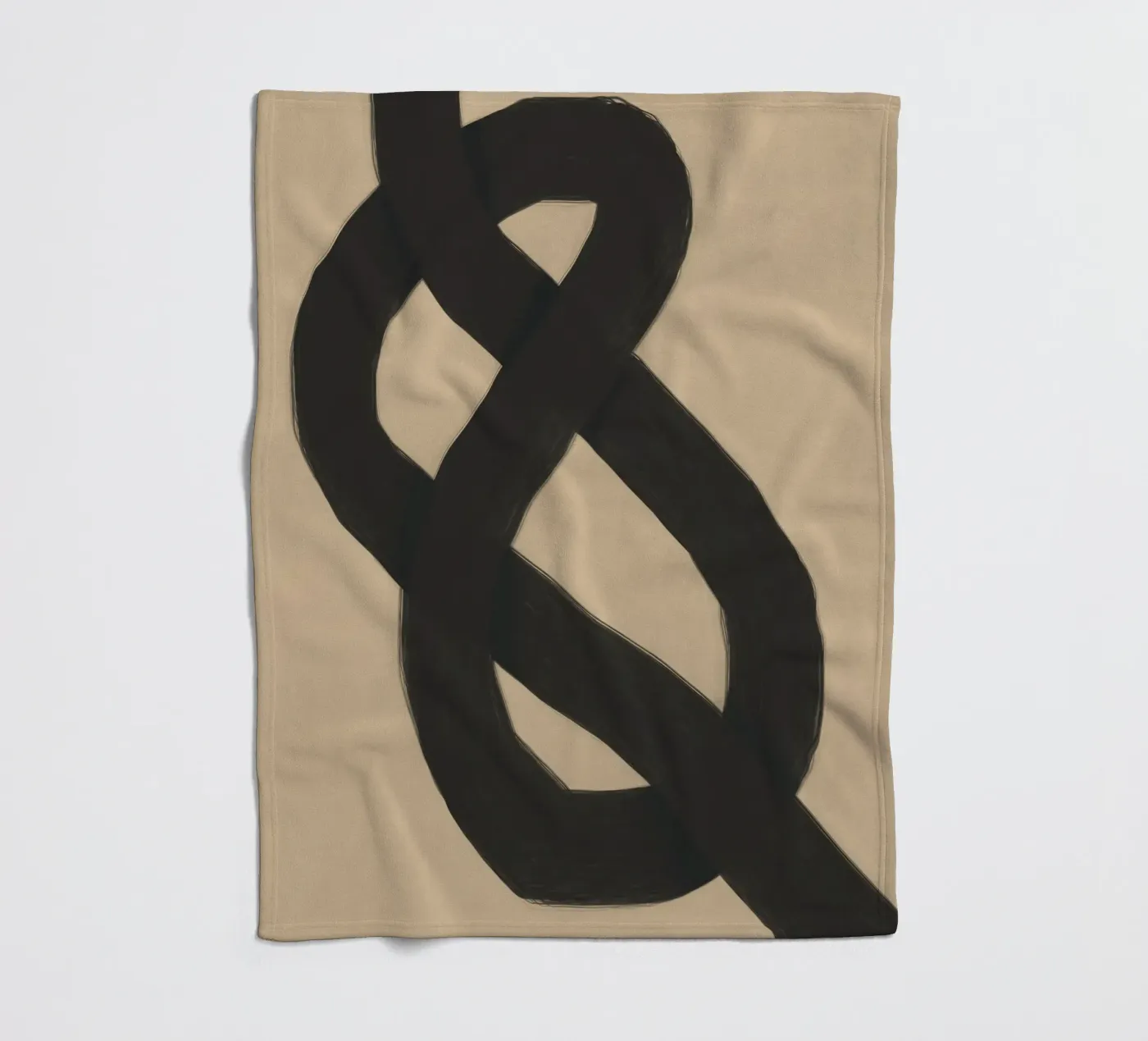 Nero ad incastro coperta in pile da Little Dean