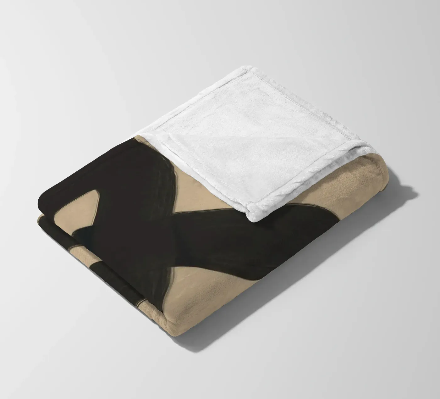 Nero ad incastro coperta in pile da Little Dean