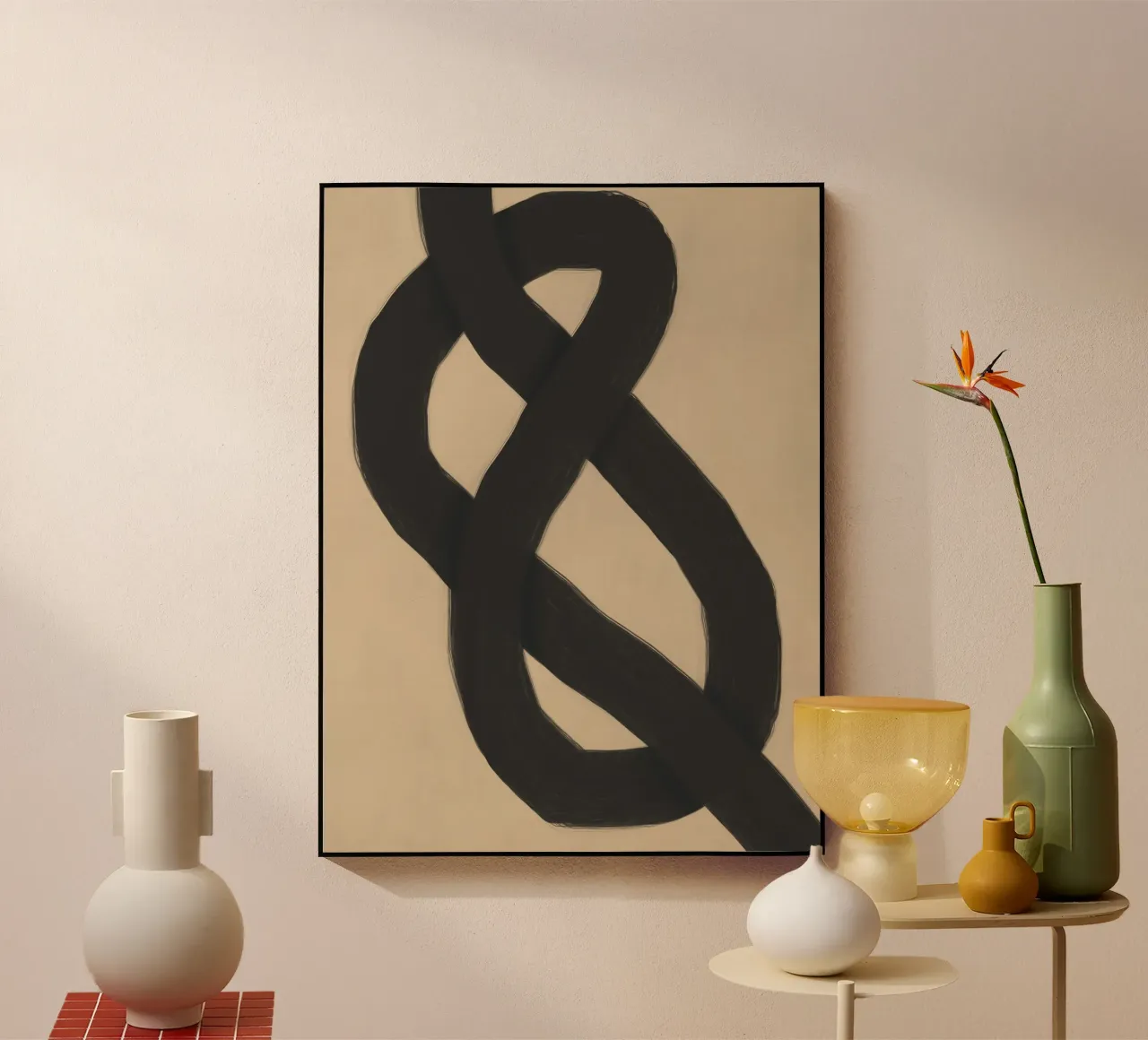 Interlocking noir plexiglas de Little Dean