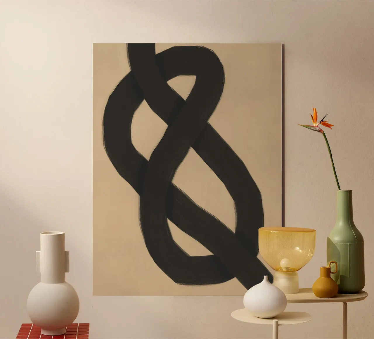 Interlocking black forex plate by Little Dean