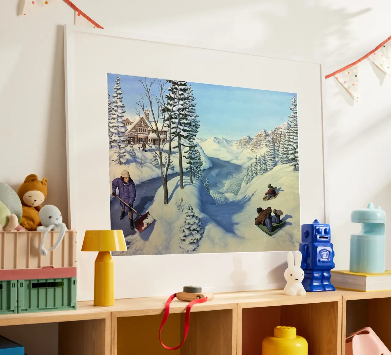 Rob Gonsalves Grande neve carta hahnemühle da Trudeau Art Galley