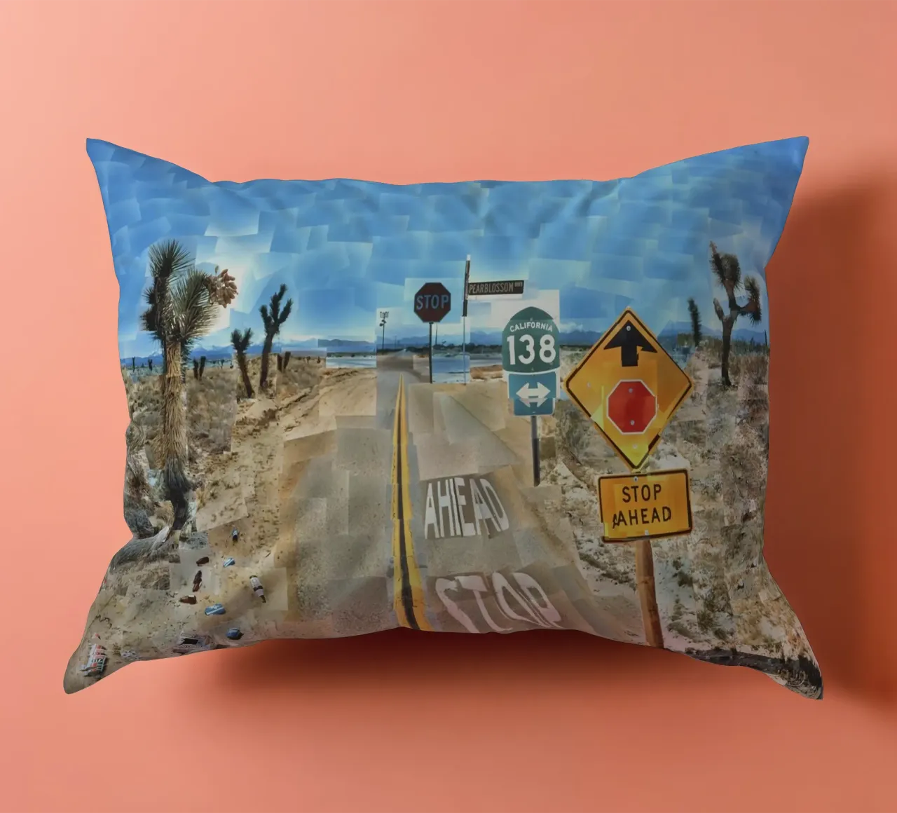 Autostrada dei Fiori di Pero cuscino da Ruthie-Talavera