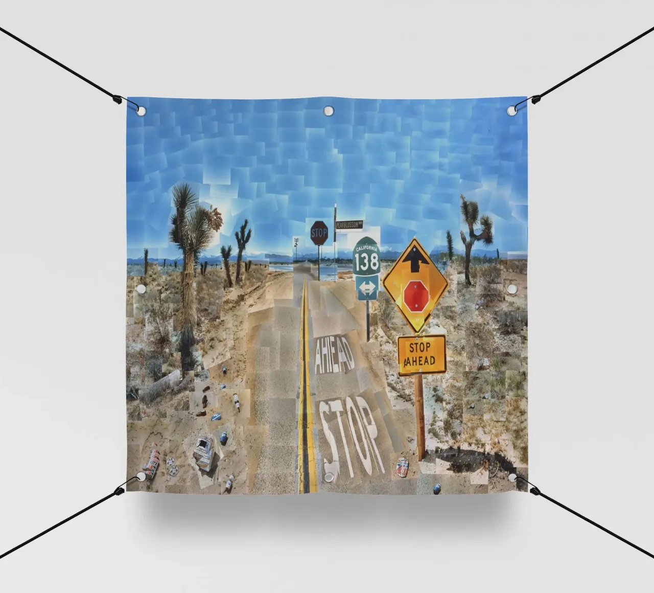 Autostrada dei Fiori di Pero telo in pvc da Ruthie-Talavera