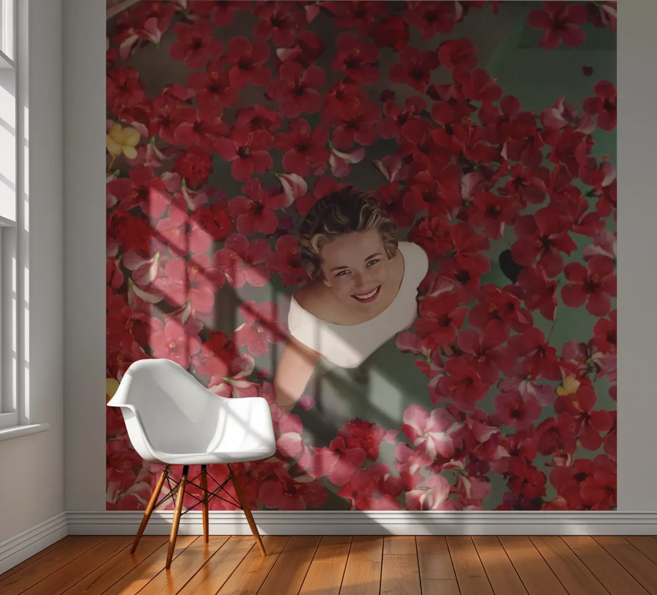 Hibiscus Flowers photo wallpaper by potosop