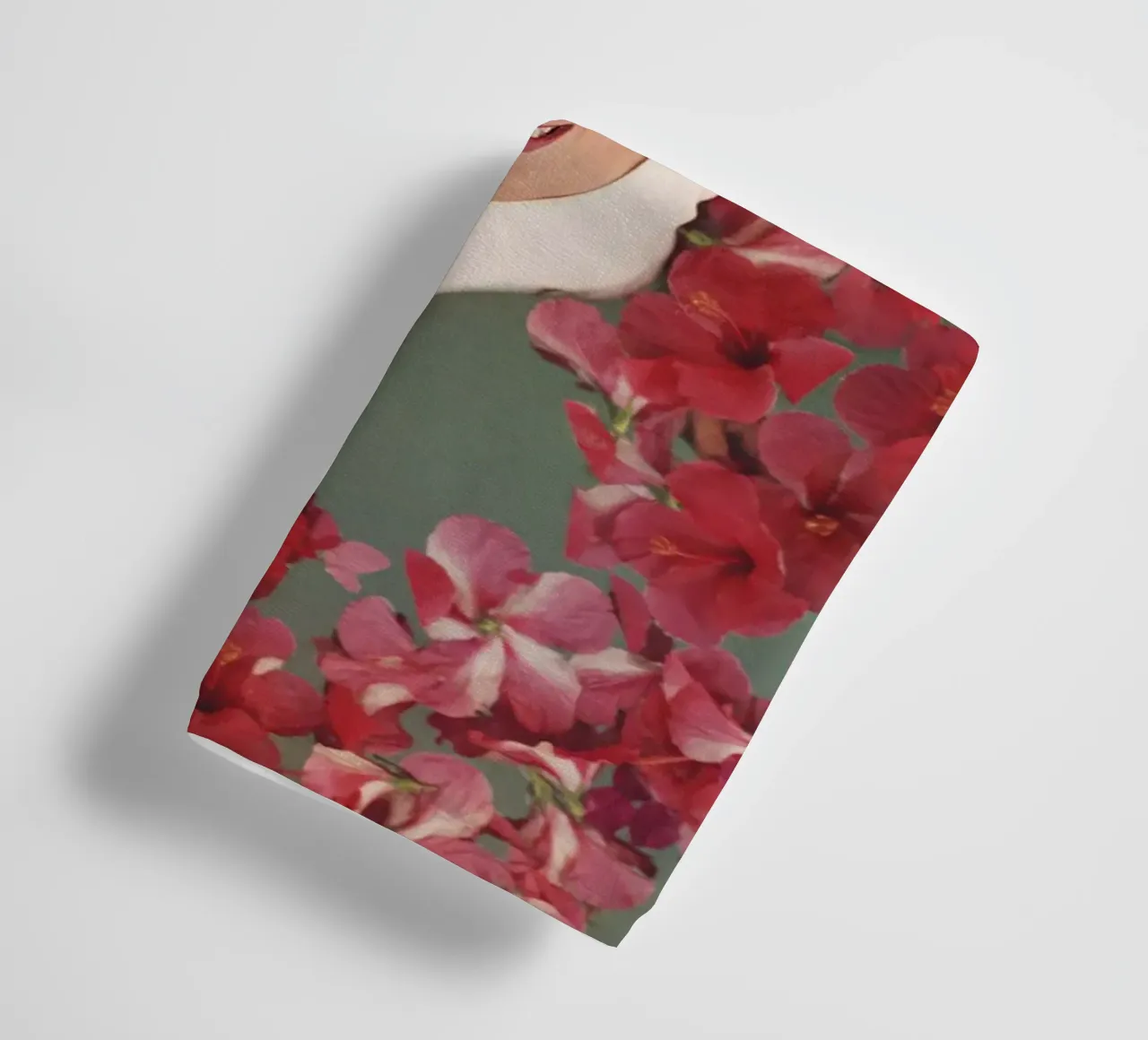 Fiori di ibisco asciugamano da bagno da potosop