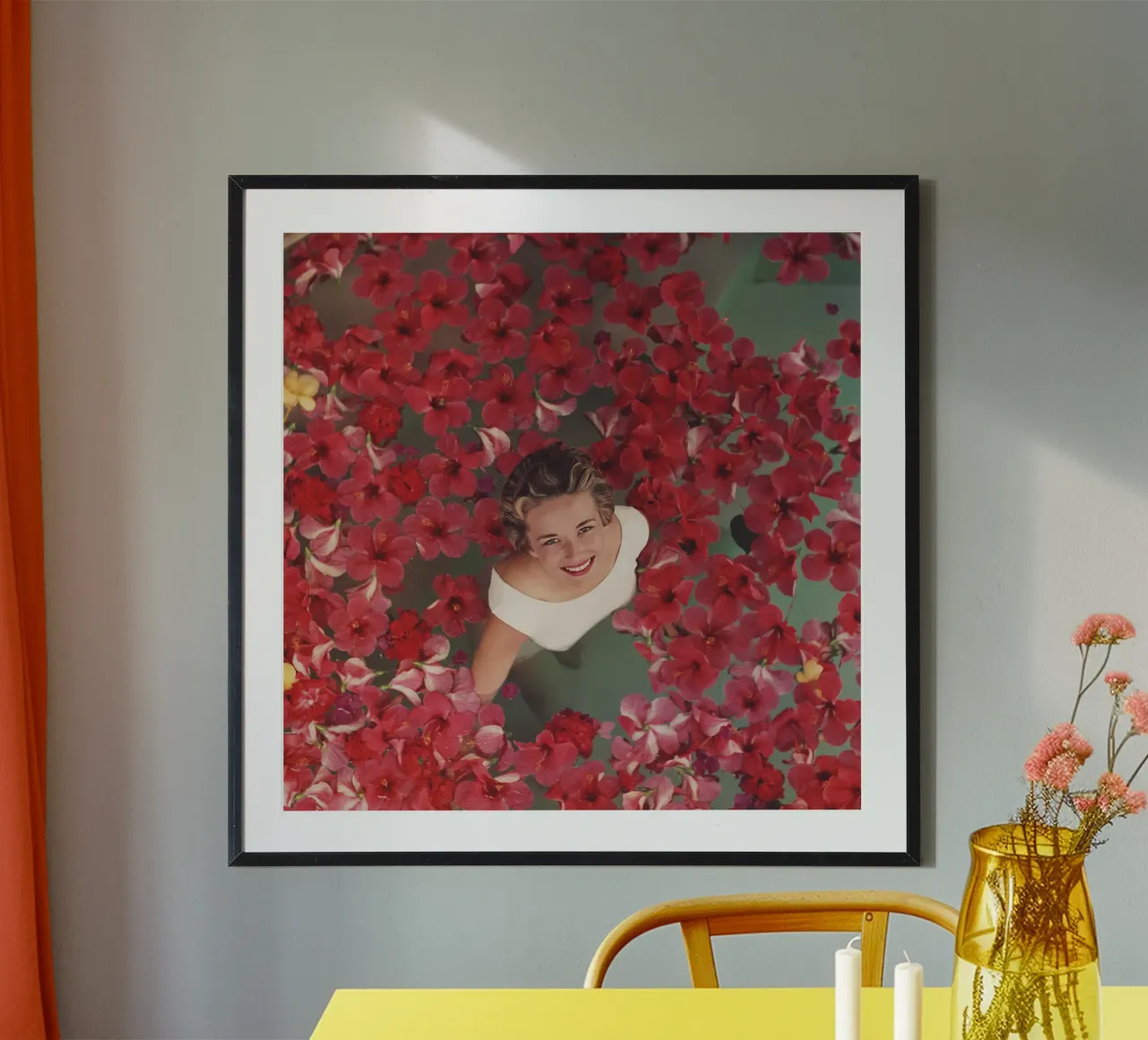 Fiori di ibisco poster da potosop