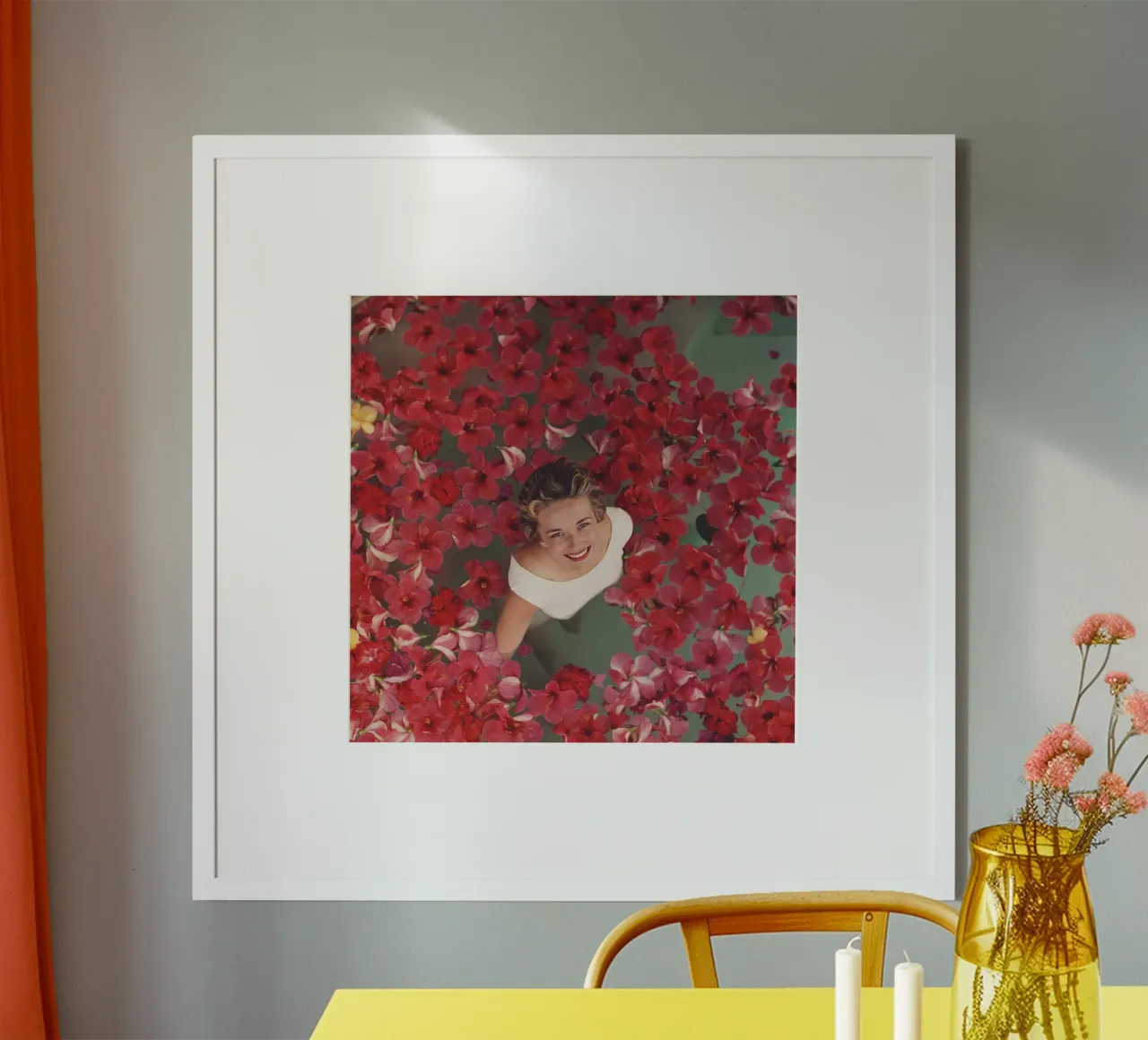 Fiori di ibisco poster da potosop