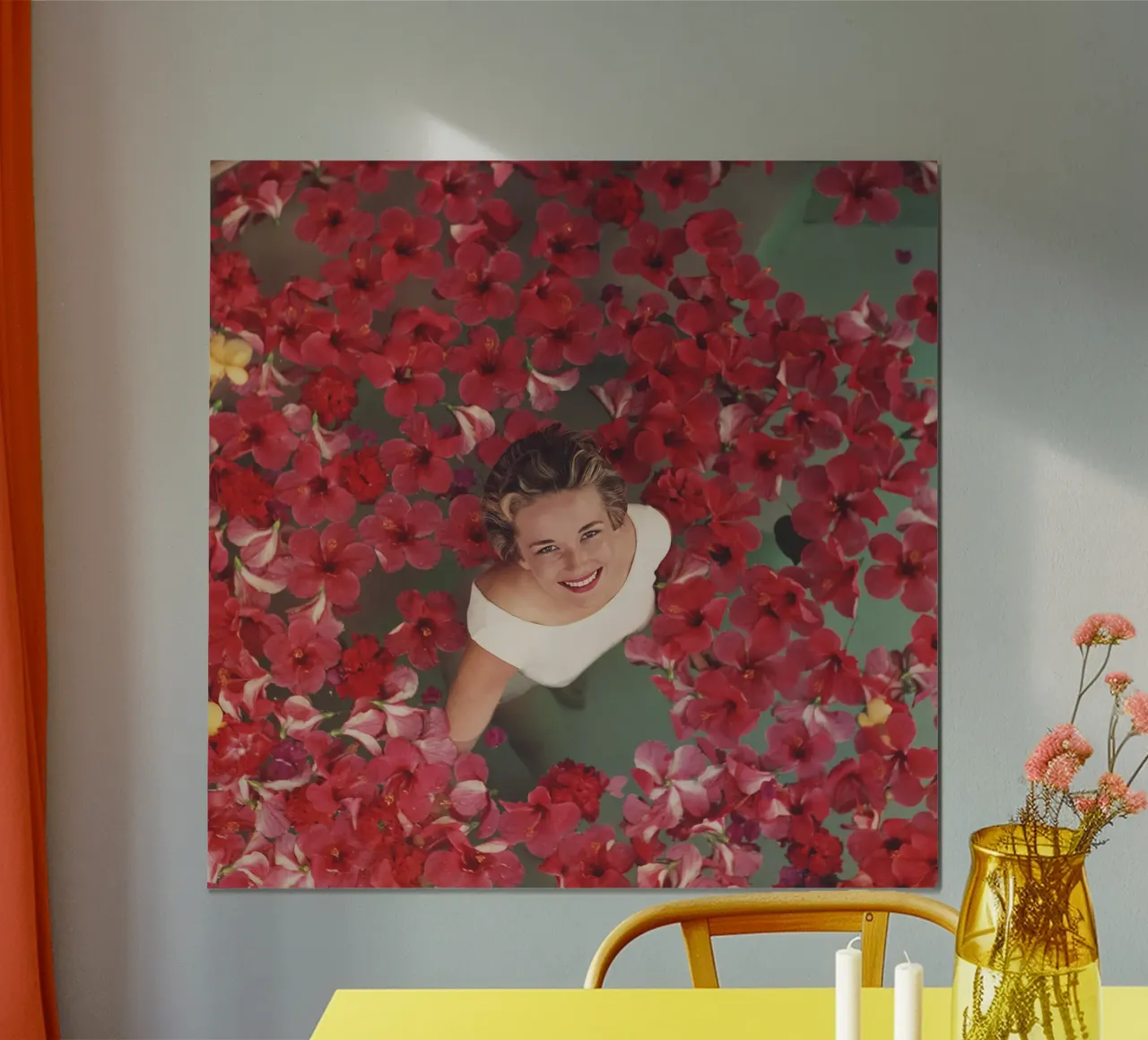 Fiori di ibisco poster da potosop