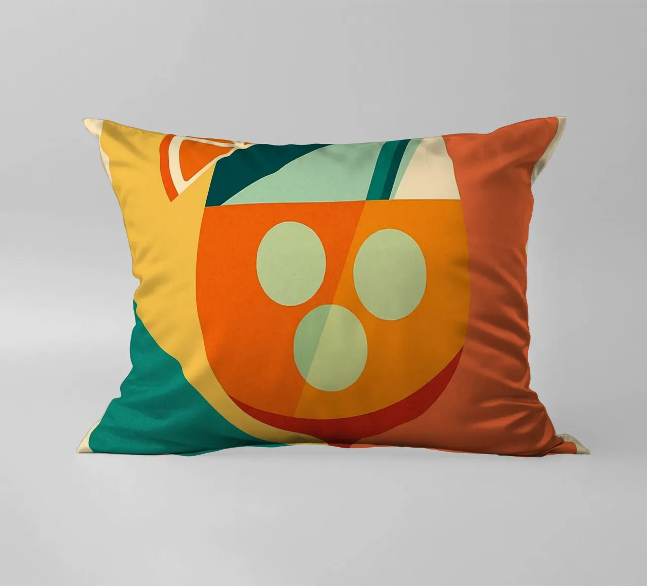 SPRITZ - An arty version of the iconic aperitif decorative cushion by Boissons - Affiches & posters - Retro
