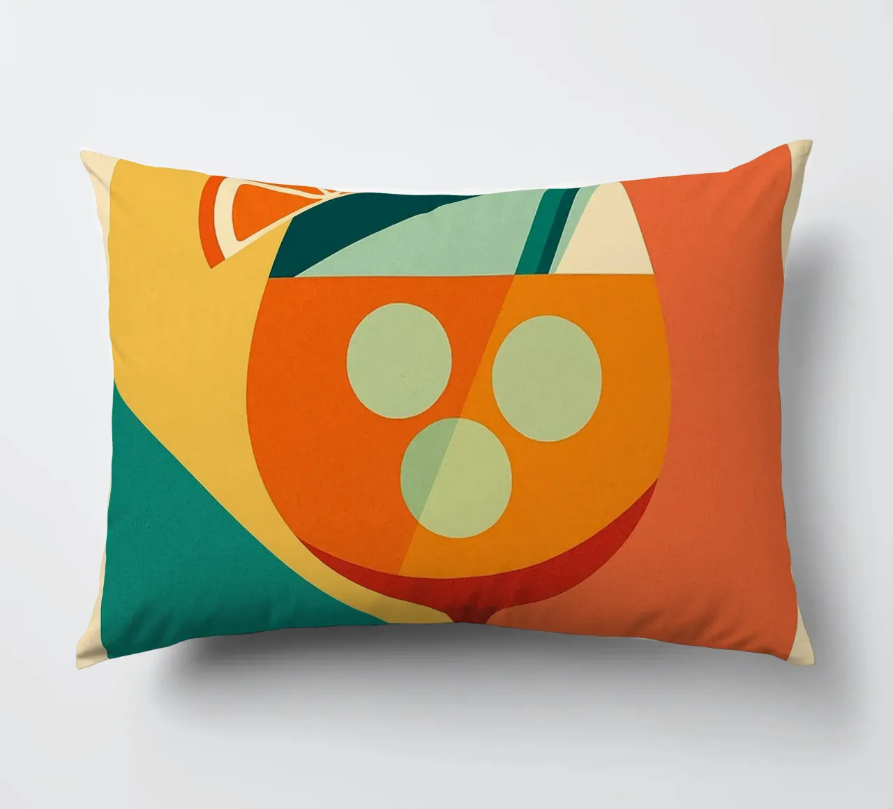 SPRITZ - An arty version of the iconic aperitif decorative cushion by Boissons - Affiches & posters - Retro