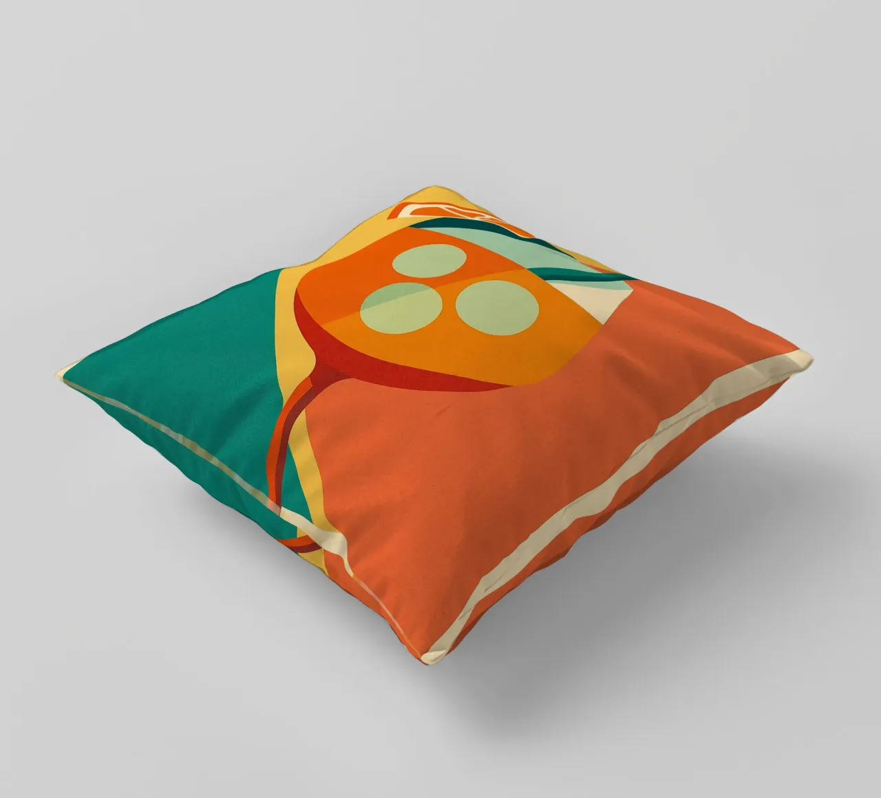 SPRITZ - An arty version of the iconic aperitif decorative cushion by Boissons - Affiches & posters - Retro