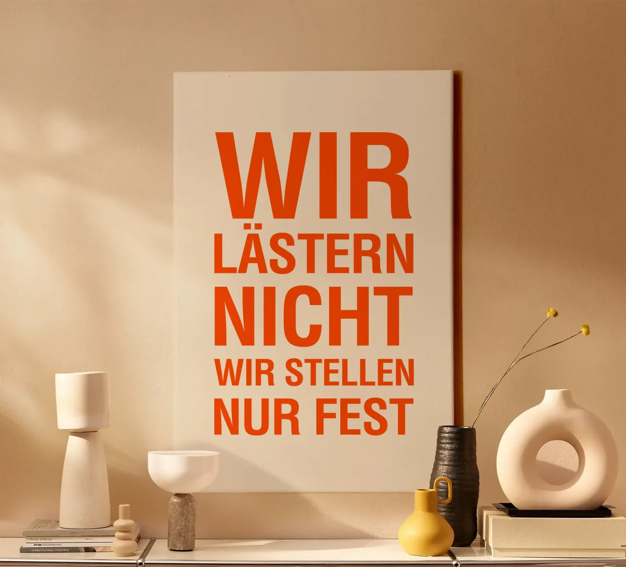 Wir lästern nicht – wir stellen nur klar, wie’s ist tela da The Typo Dept.
