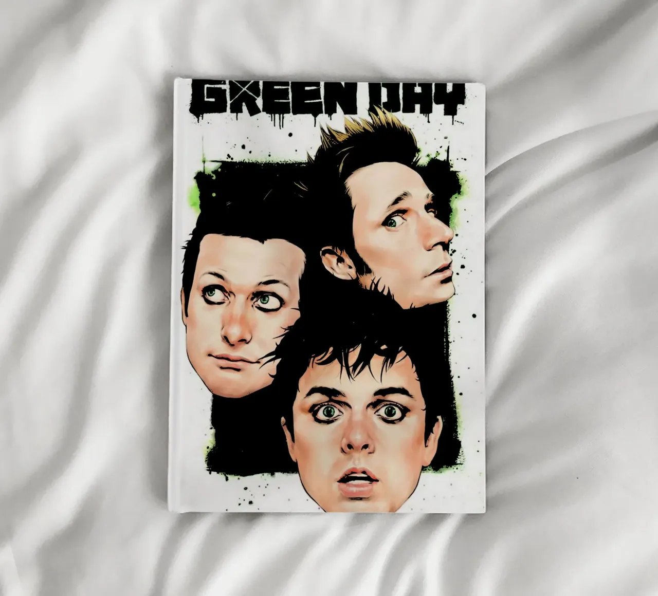 Green Day groupe musique 9 Art carnet de notes de music soul
