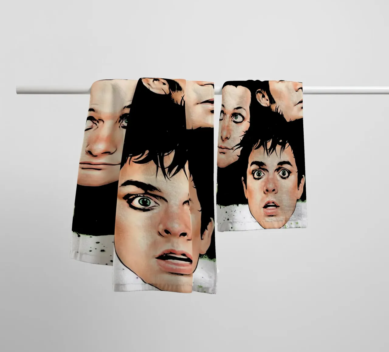 Green Day groupe musique 9 Art serviette de bain de music soul