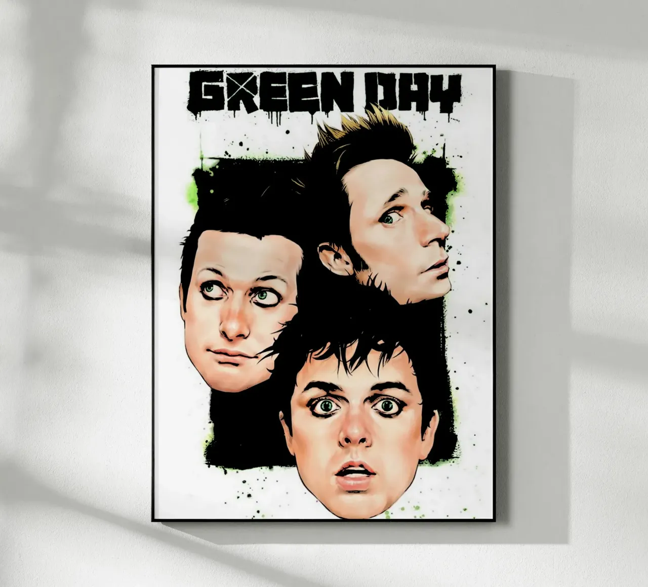 Green Day band musica 9 Arte plexiglass da music soul