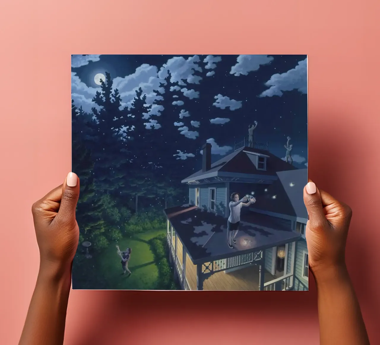 Rob Gonsalves Firefly Constellation sticker sheet by Trudeau Art Galley
