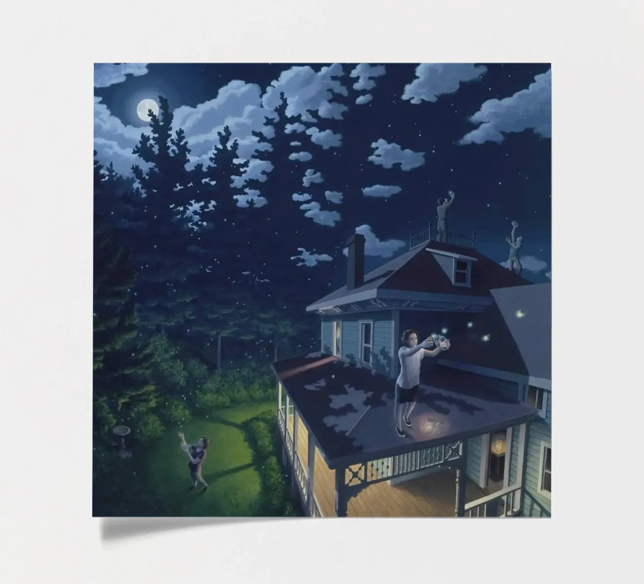 Rob Gonsalves Firefly Constellation sticker sheet by Trudeau Art Galley